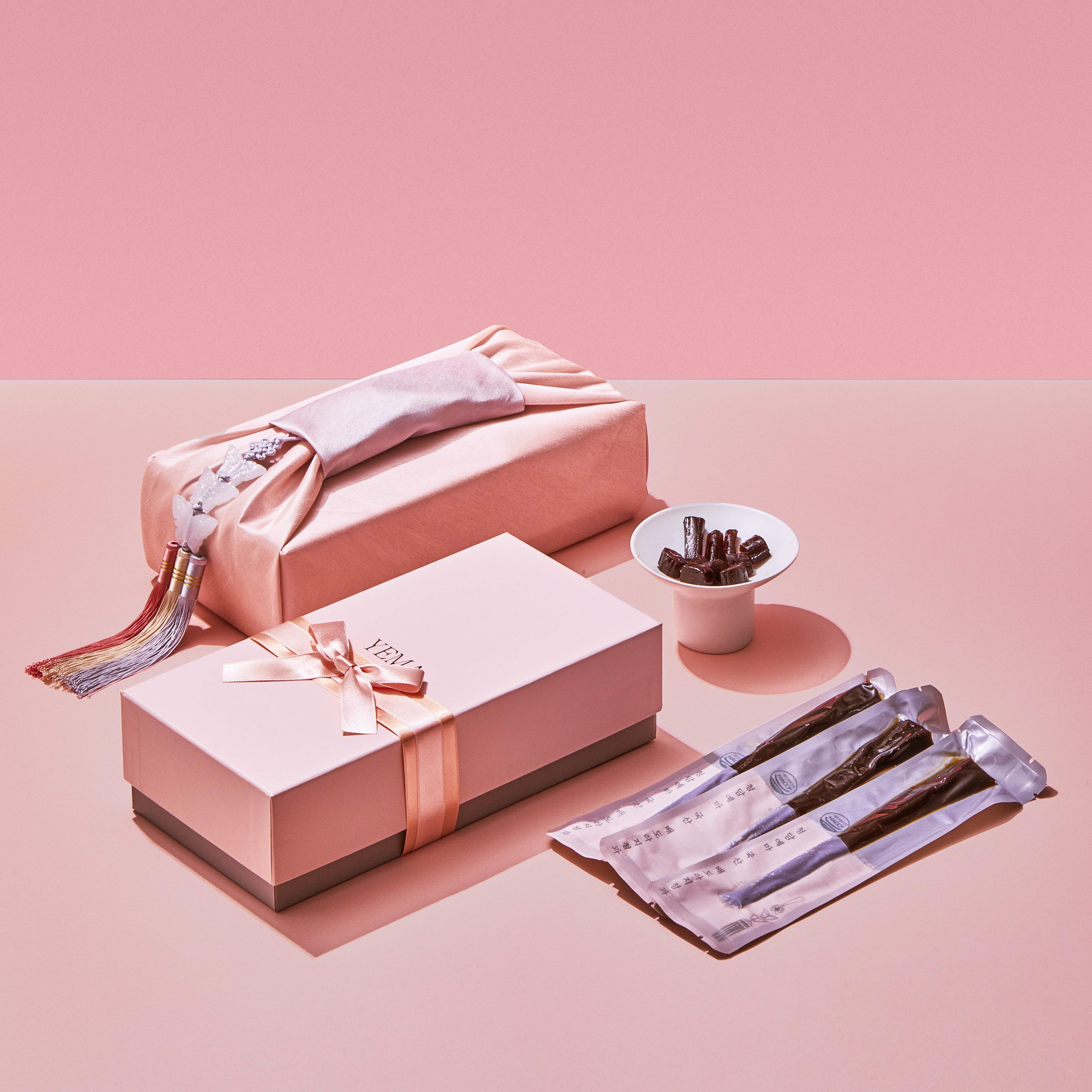 [프리미엄 보자기포장포함]청담예마 국산 도라지정과 어버이날 상견례 추석 선물 300g HACCP