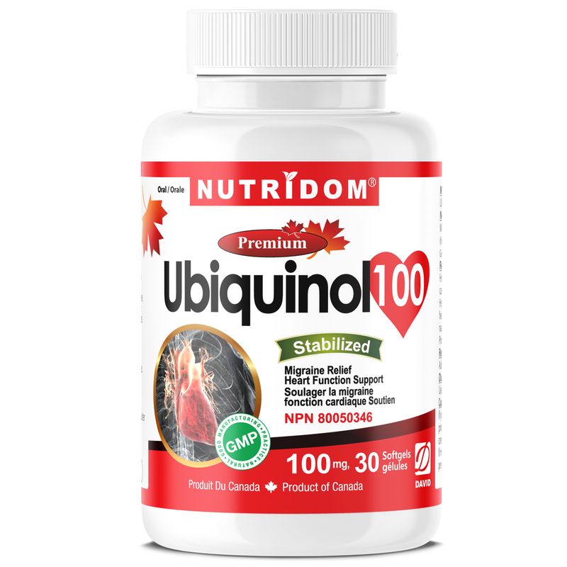 뉴트리돔 유비퀴놀 코엔자임 활성형 코큐텐 COQ10 흡수율좋은 100mg 30캡슐, 6개 이미지 7