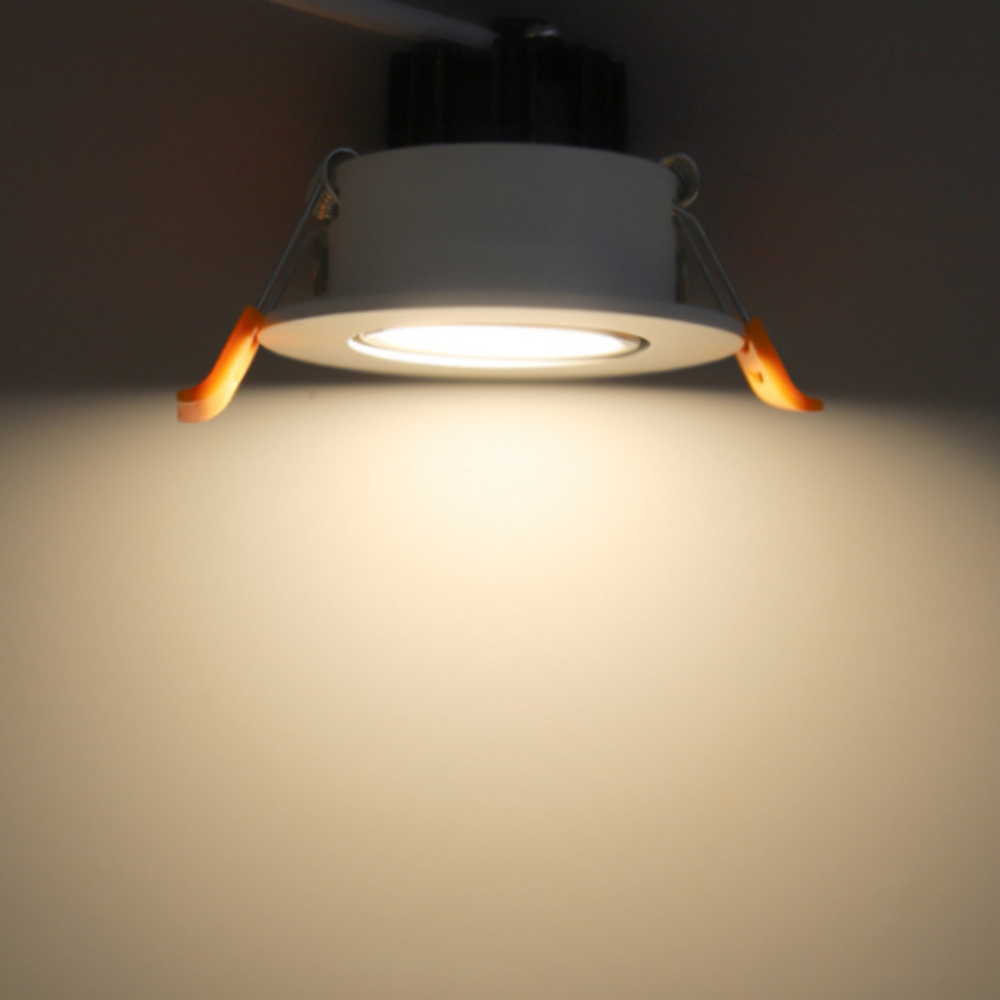 KS인증 LED COB 확산형 다운라이트 매립등 매입등 각도조절 6W, 전구색/5CM(2인치) - 상세 이미지 4