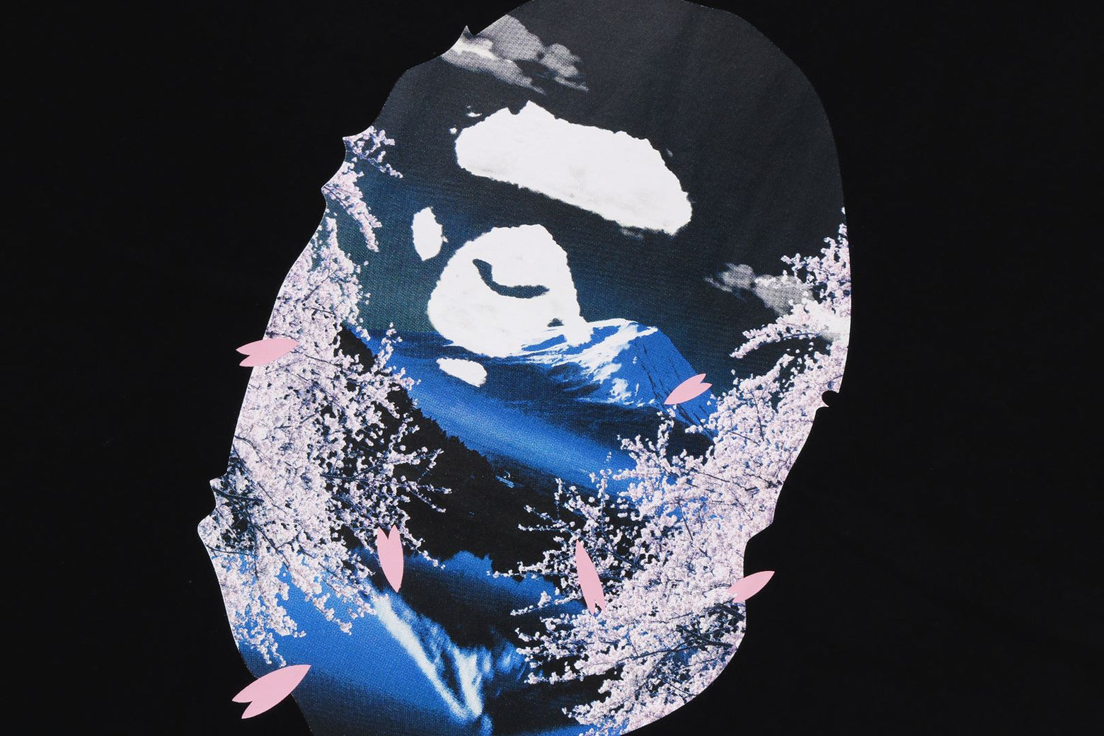 베이프 반팔티 SAKURA PHOTO APE HEAD TEE 3월 1주차 1L20-110-015 이미지 8