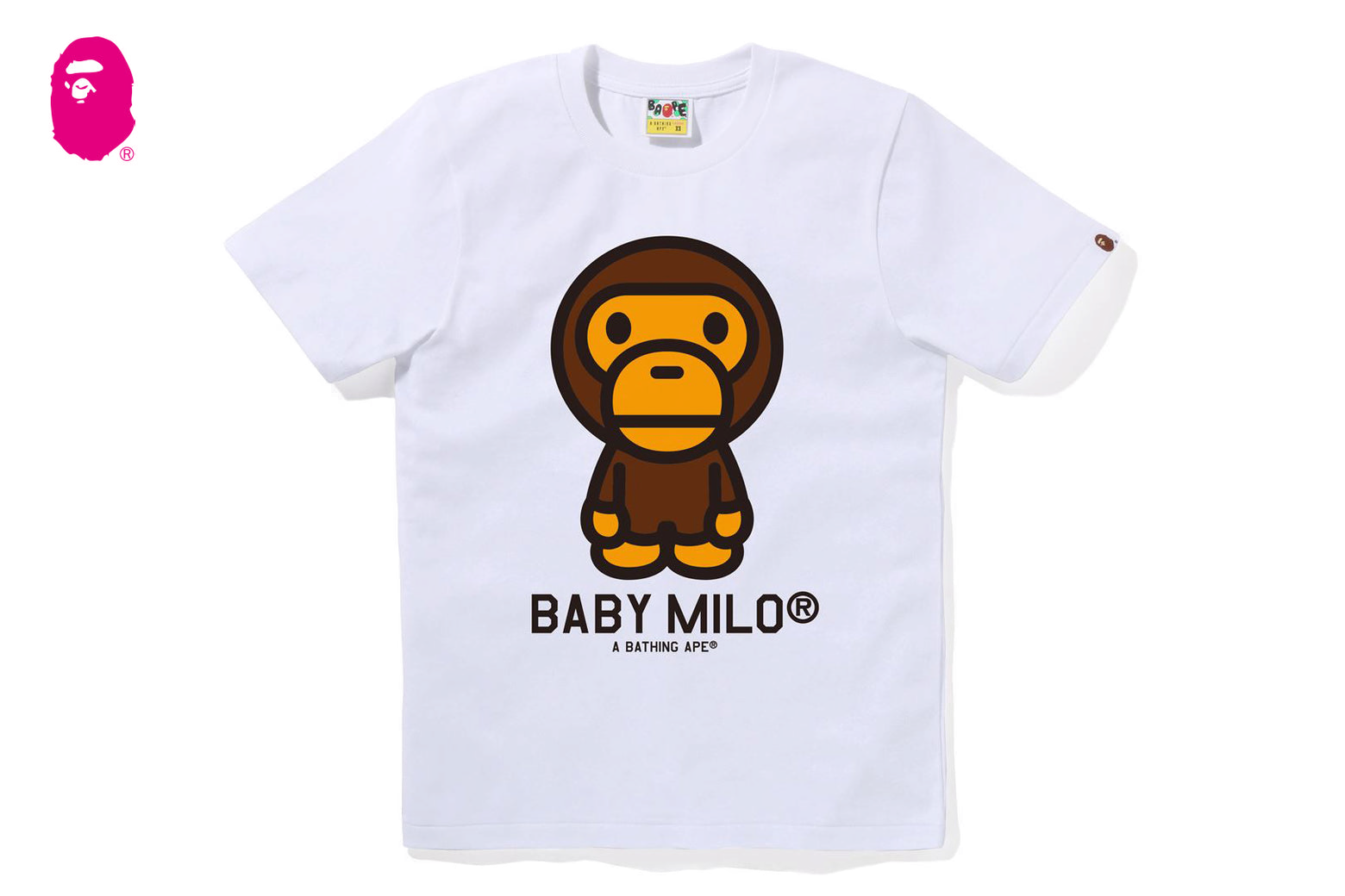 베이프 우먼즈 반팔티 BABY MILO TEE 3월 1주차 2L30-210-001 - 상세 이미지 2