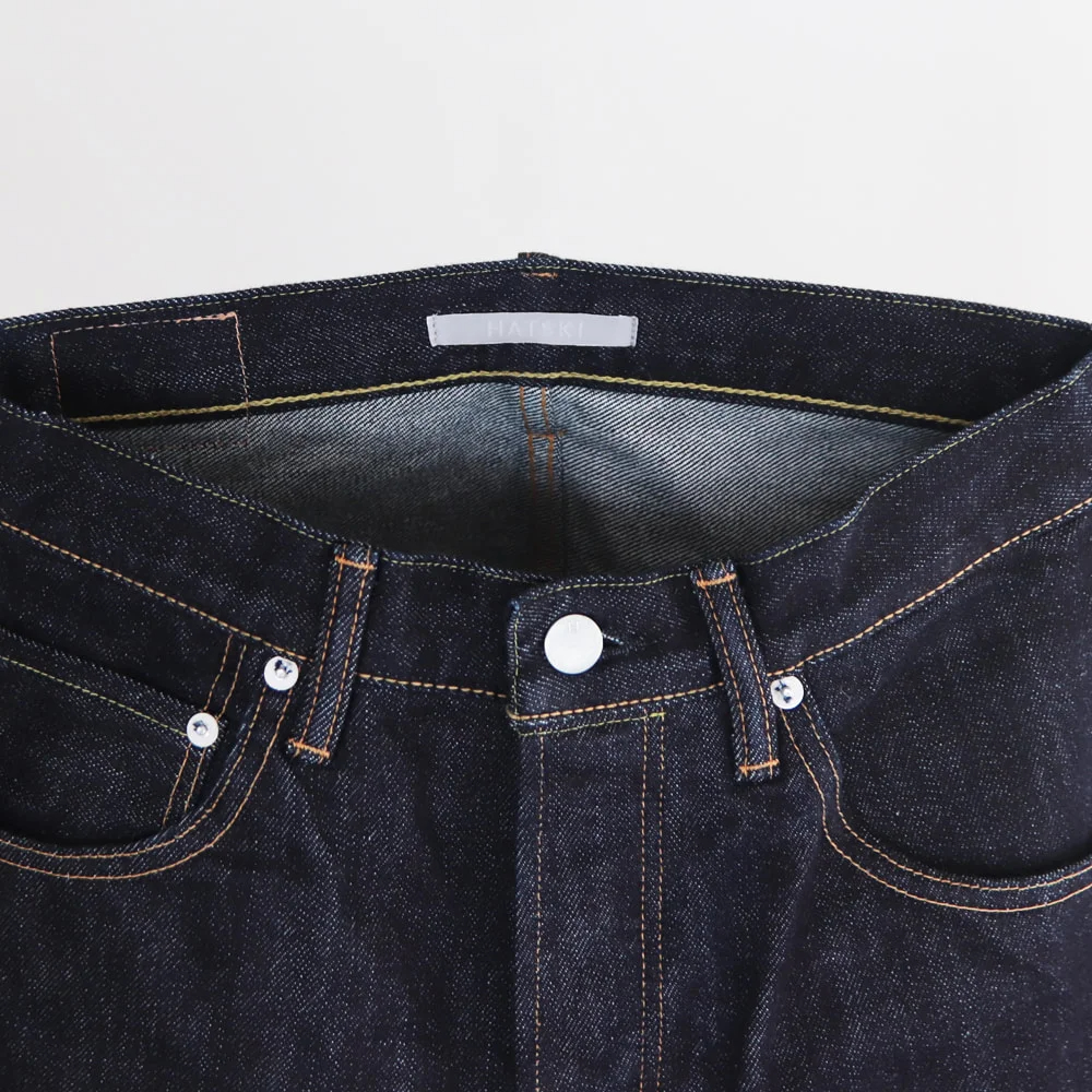 하츠키 HATSKI 루즈 테이퍼드 데님 팬츠 15.6oz HTK-22001 - 상세 이미지 5