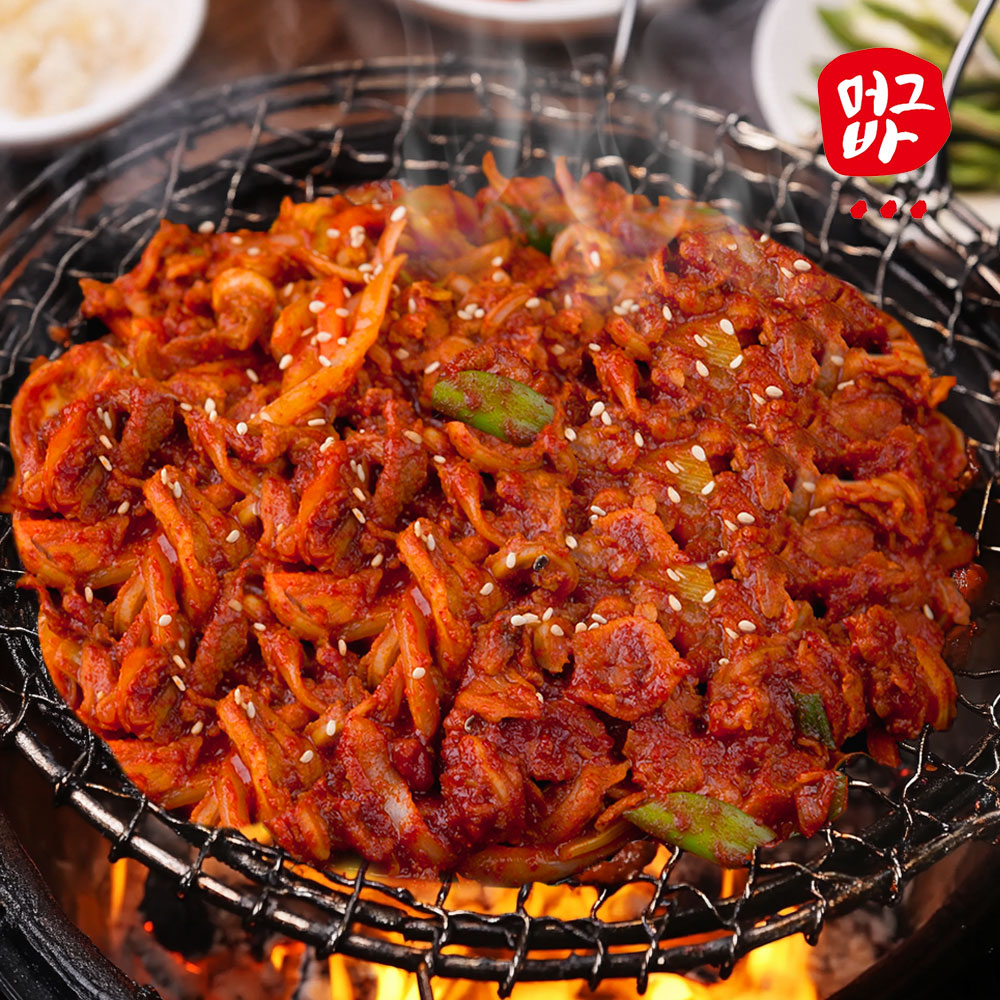 불맛 직화 오돌뼈 매콤한 야식 맛집 술안주 돼지오돌뼈 200g, 5개 - 상세 이미지 3