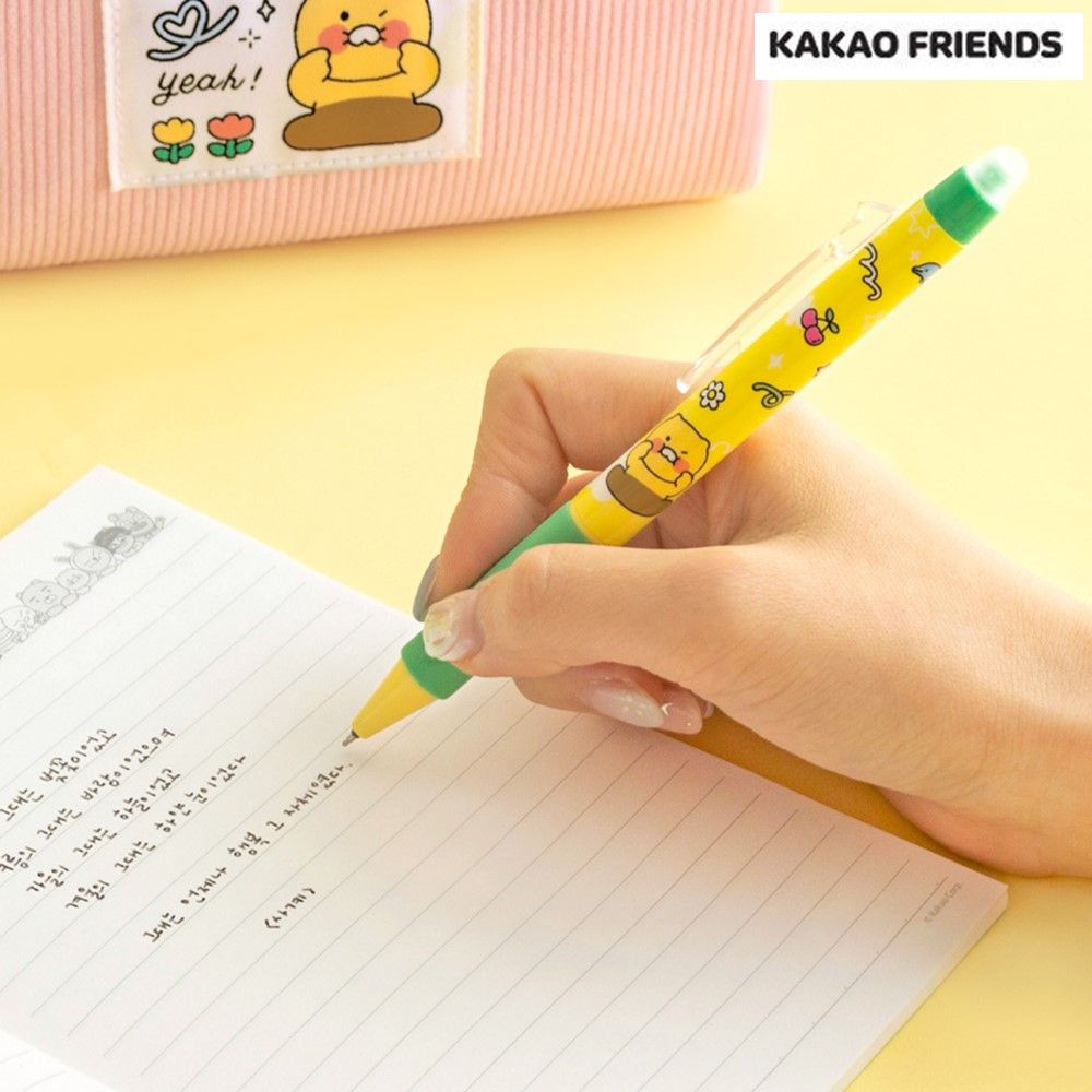 지워지는 볼펜 춘식이 0.5mm 검정 잉크 귀여운 카카오 굿즈 선물 이미지 6