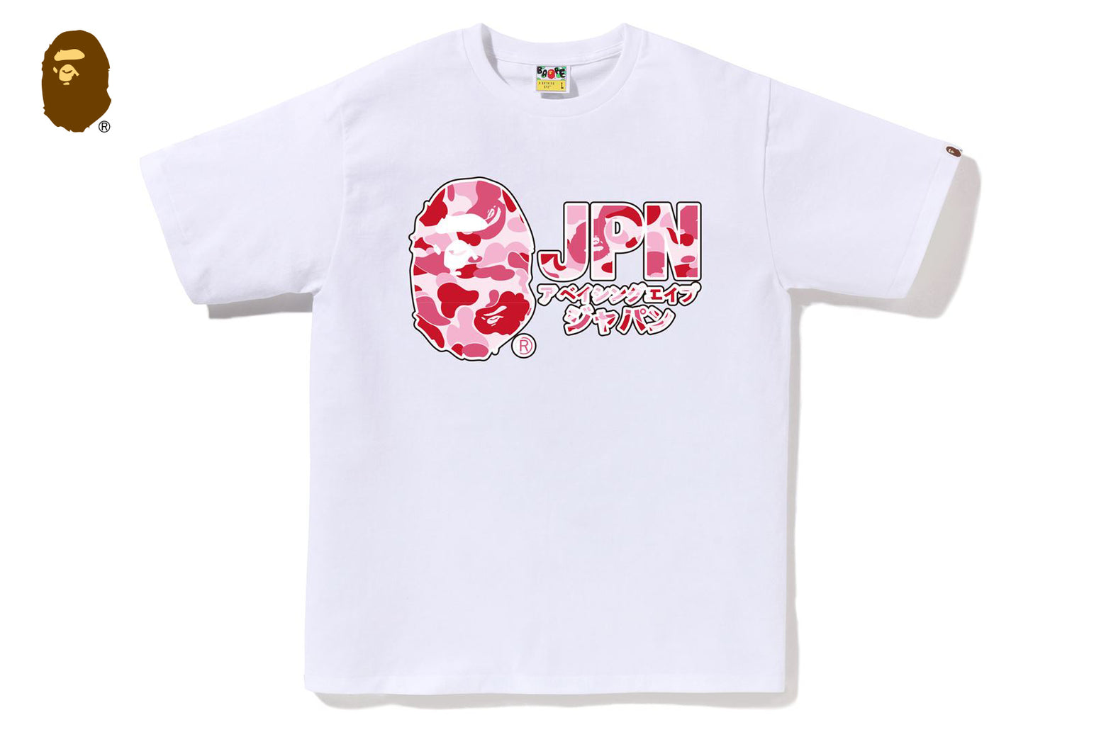 베이프 반팔티 ABC CAMO JPN KATAKANA TEE 3월 1주차 1L22-110-013 - 상세 이미지 2