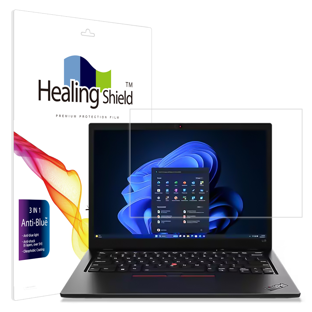 레노버 씽크패드 L13 Gen5 논터치 블루라이트차단 액정보호필름 - 상품 이미지