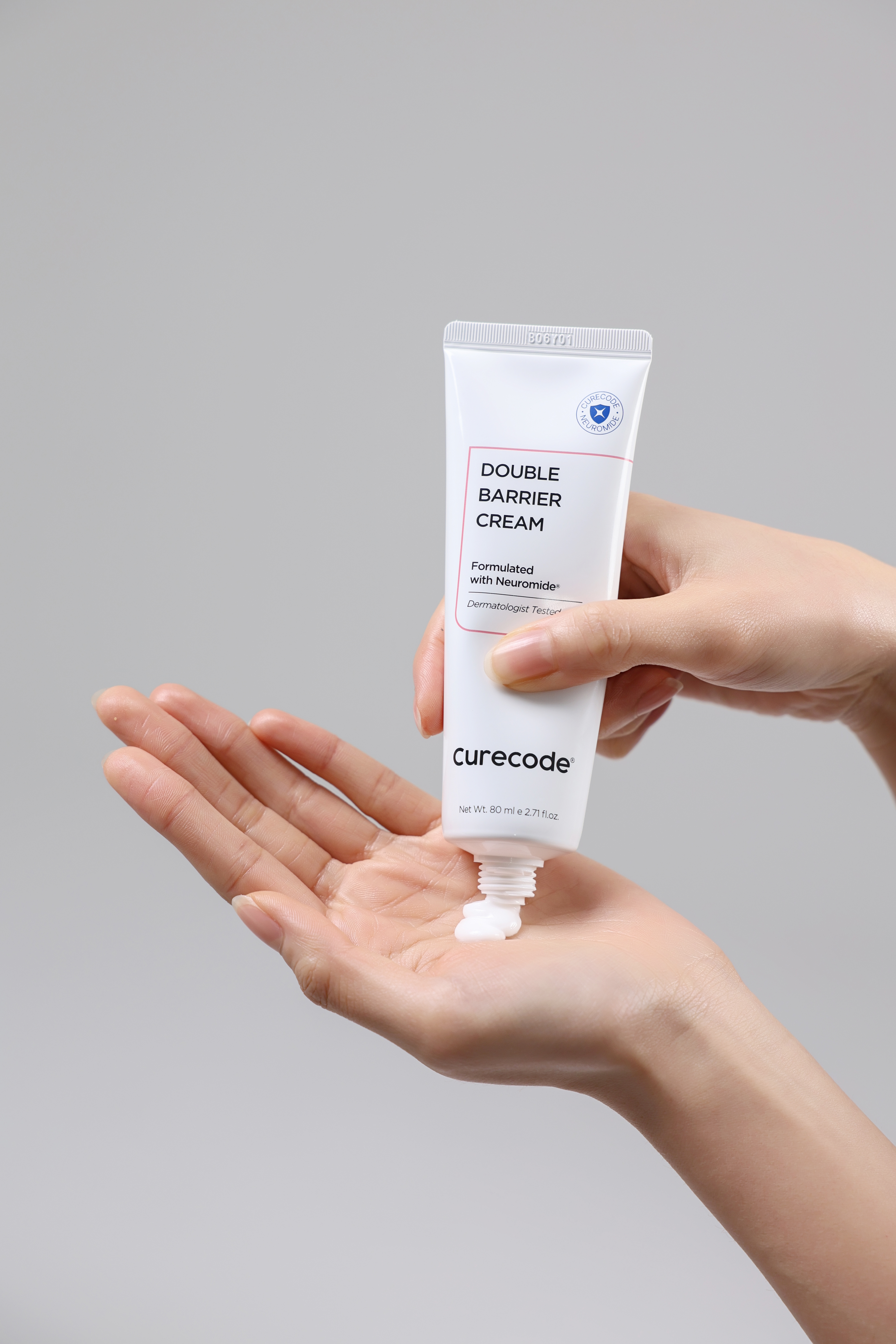 [Code.03] 큐어코드 더블 베리어 장벽강화 크림 고보습 80ml, 1개 이미지 4