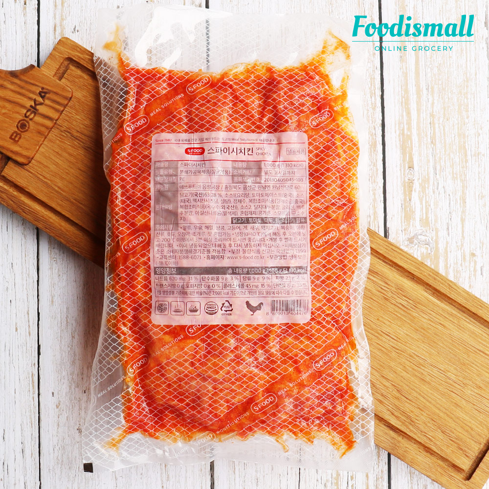 에쓰푸드 스파이시치킨 1kg : 푸디스몰