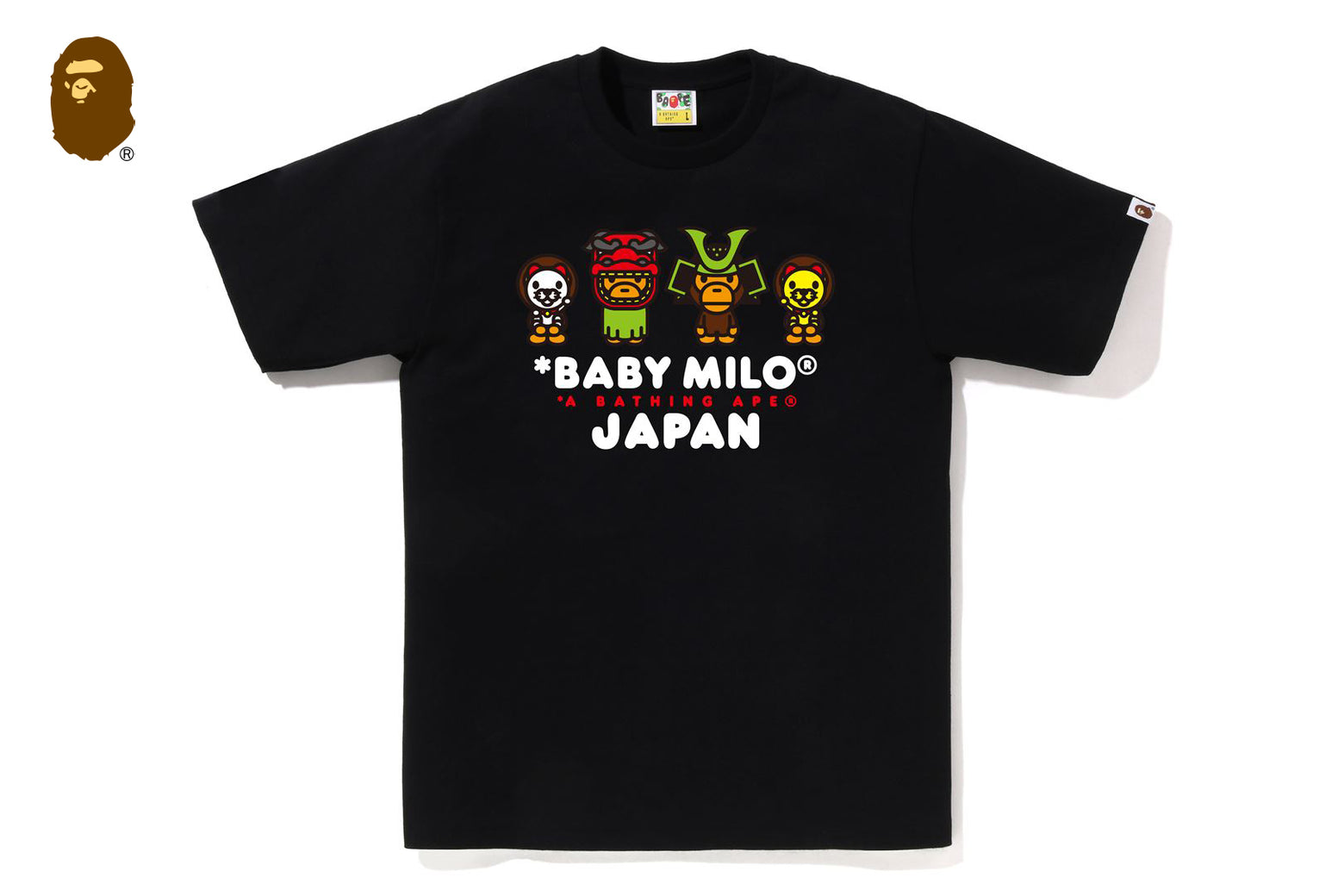 베이프 반팔티 BABY MILO JAPAN TEE 3월 1주차 2L22-110-004 - 상세 이미지 4