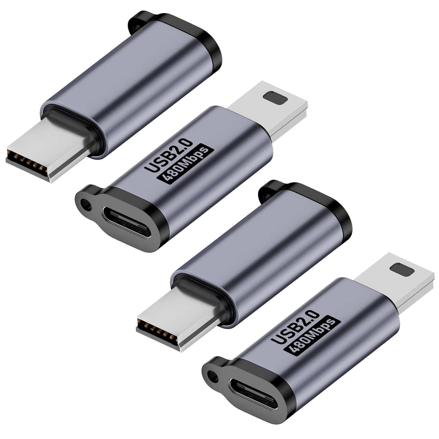 C to 미니5핀 젠더 C타입 USB 2.0 Mini 480Mbps 데이터전송 - 상세 이미지 2