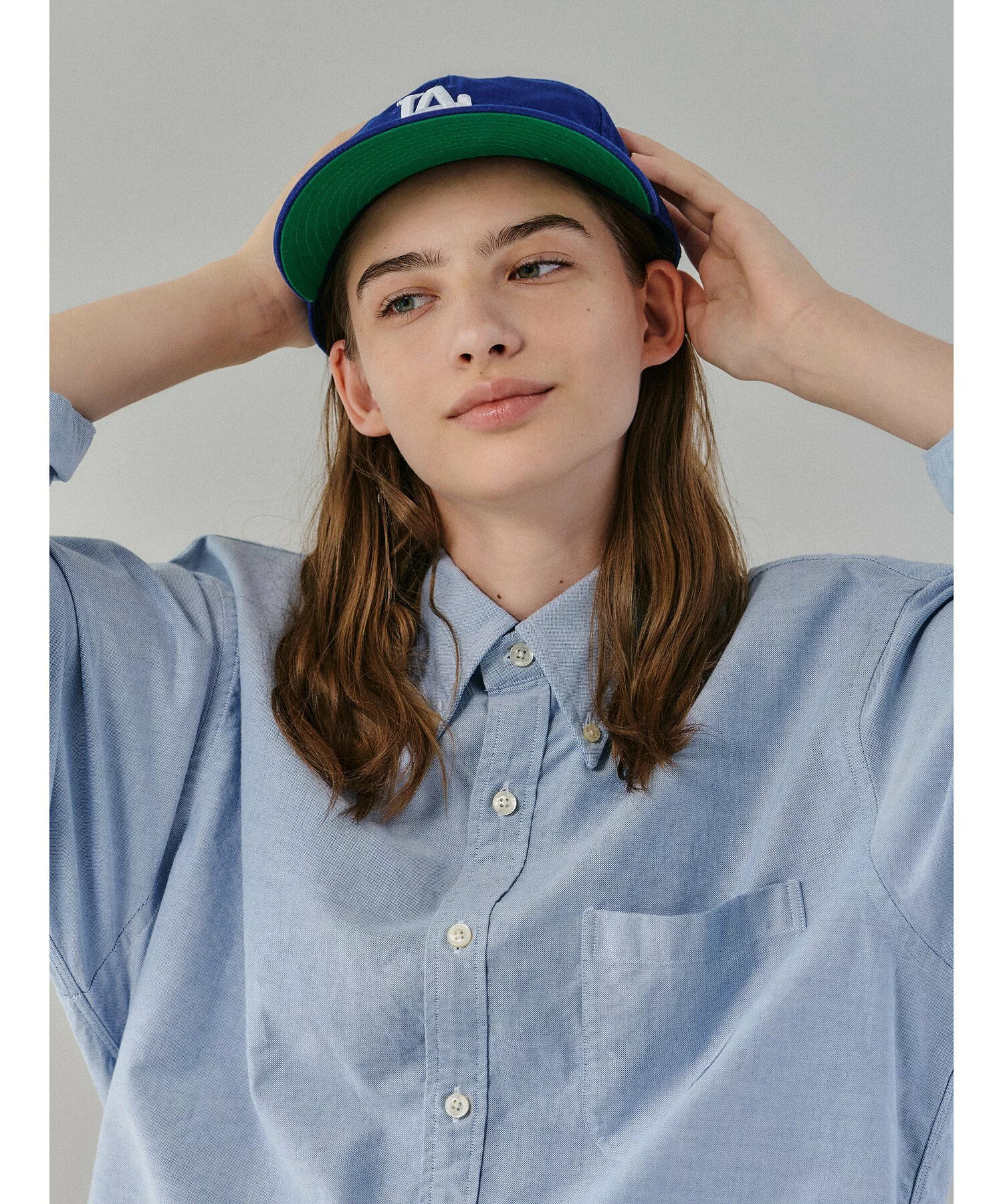 뉴에라 NEW ERA x 비샵 별주 다저스 59FIFTY 레트로 크라운 캡 모자 블루 - 상세 이미지 4