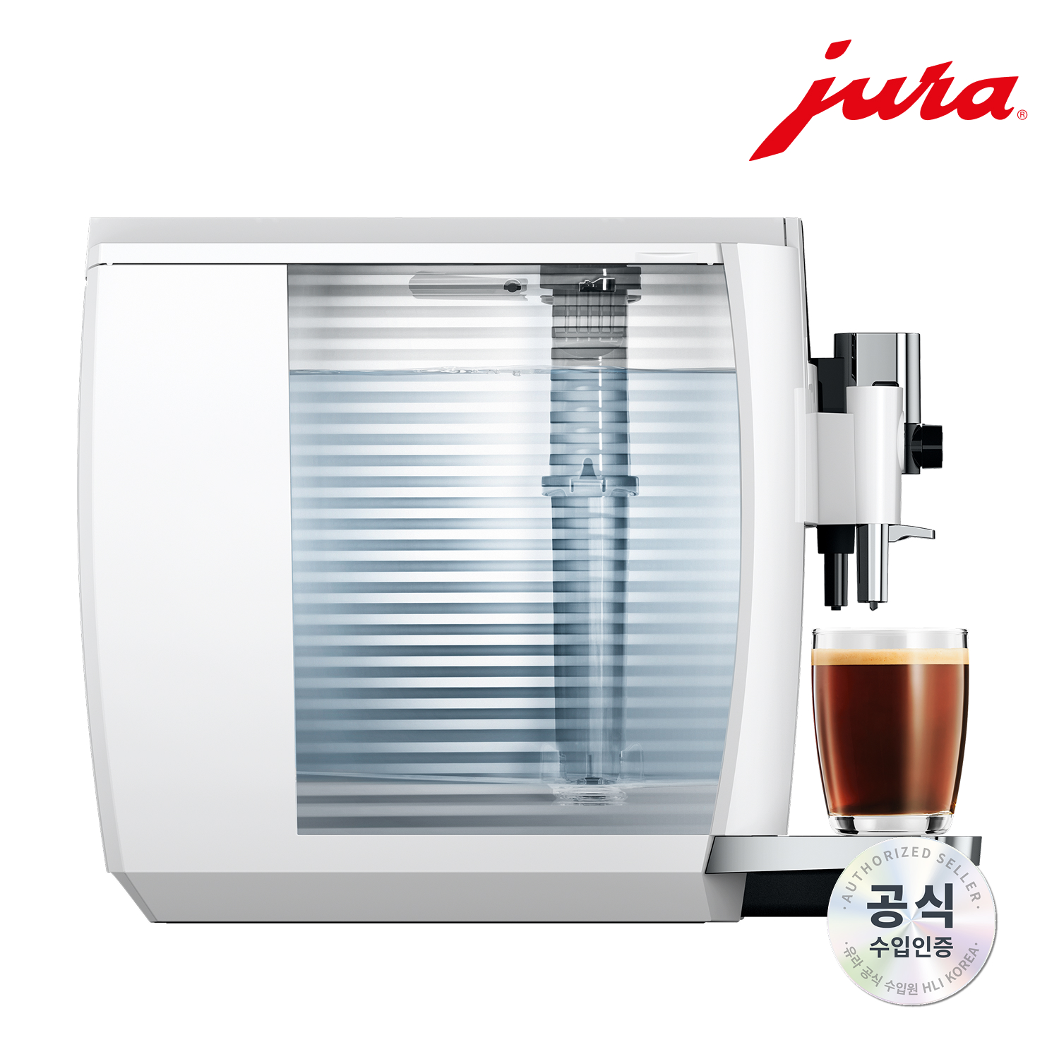 [유라] 전자동 커피머신 E8 G3 PianoWhite / Refined Grinding, Redefined Coffee - 상세 이미지 4