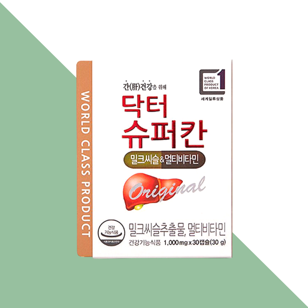 닥터슈퍼칸 밀크씨슬 밀크시슬 에이치엘사이언스 30캡슐X1개 - 상세 이미지 4
