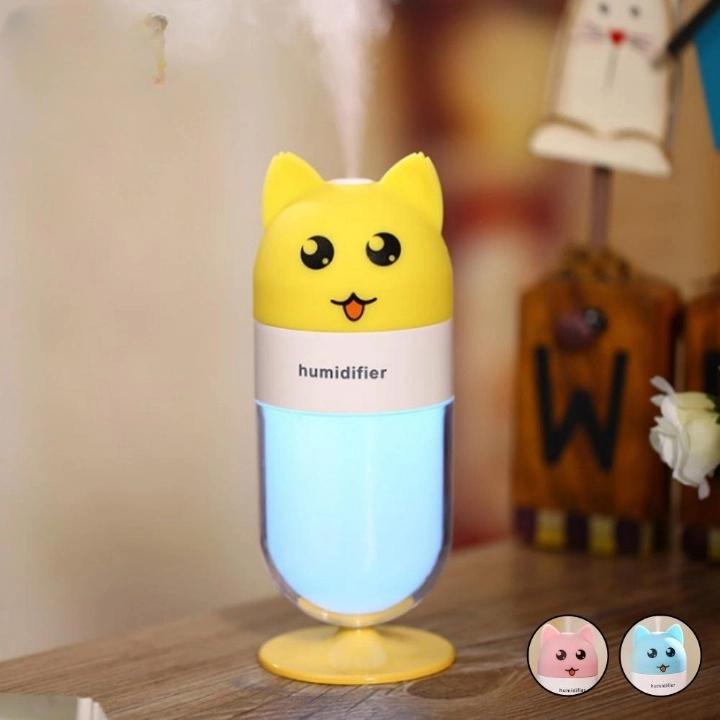 귀여운가습기 야옹이가습기 고양이 캐릭터미니가습기 제품 이미지