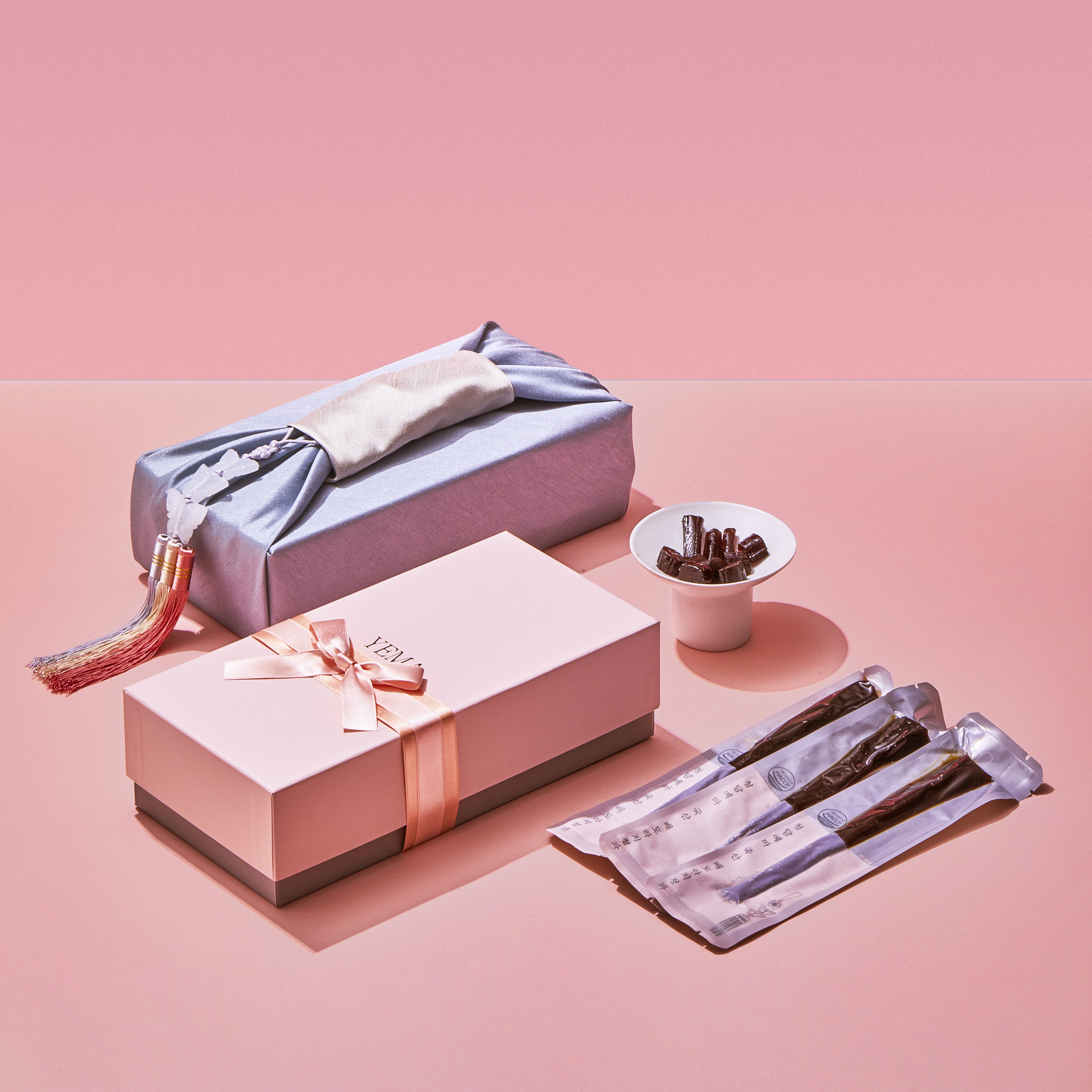 [프리미엄 보자기포장포함]청담예마 국산 배도라지정과 추석 어버이날 상견례 부모님 선물 500g HACCP