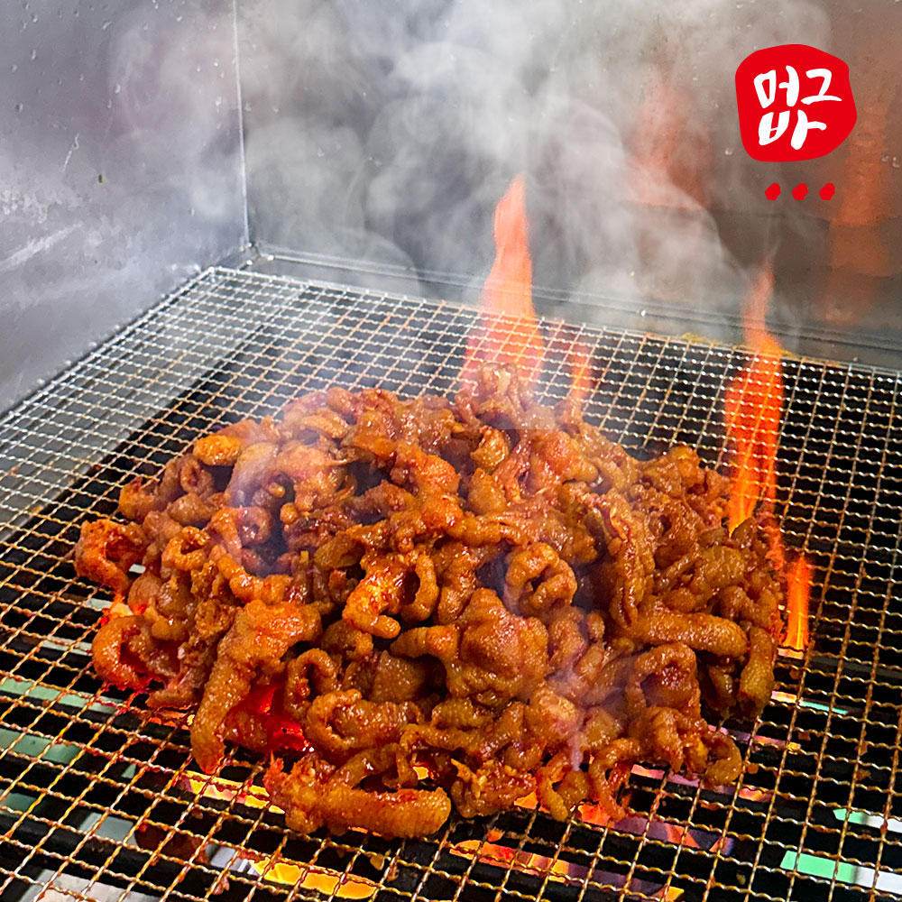 [불향가득] 직화 숯불 불 닭발 무뼈 매운닭발 캠핑요리 230g, 1개 - 상품 이미지