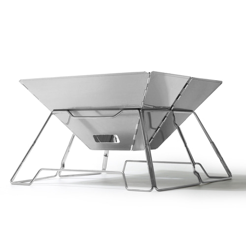 경량 접이식 석쇠그릴 화로대 캠핑 숯불 캠핑 스텐 바베큐 화롯대