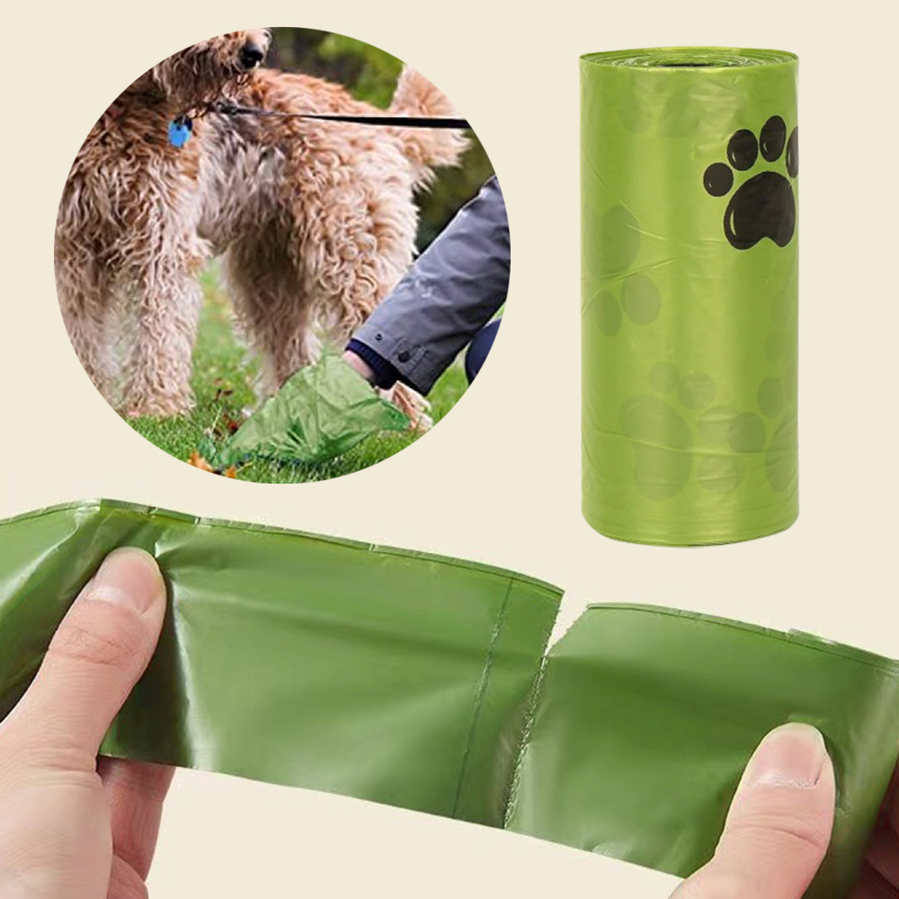 강아지 배변 롤 봉투 1롤낱개 산책 대변봉투 휴대용 풉백 리필 비닐 똥봉투 똥츄