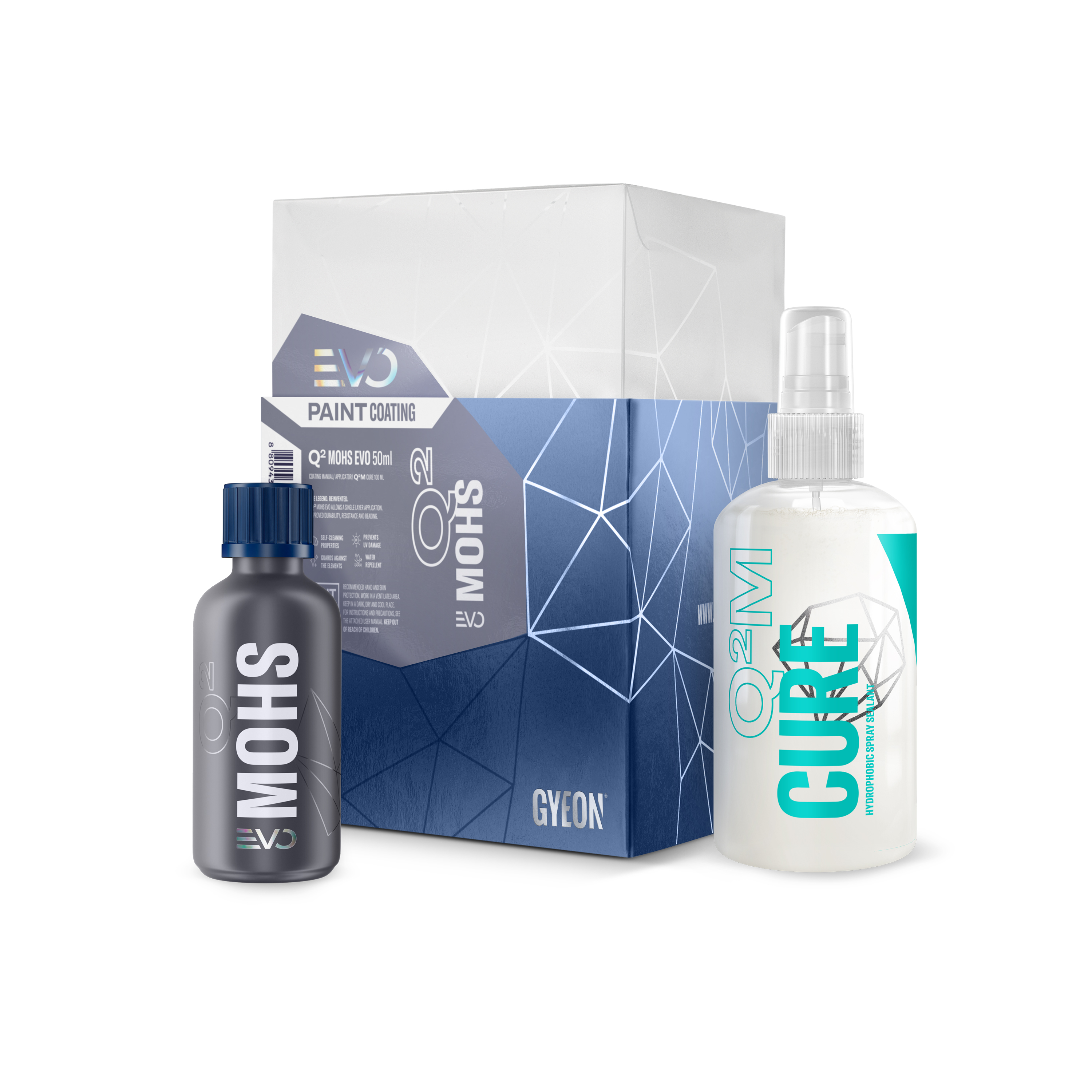 기온쿼츠 Q2 MOHS EVO 모스 이보 50ml 유리막 코팅제 - 상품 이미지