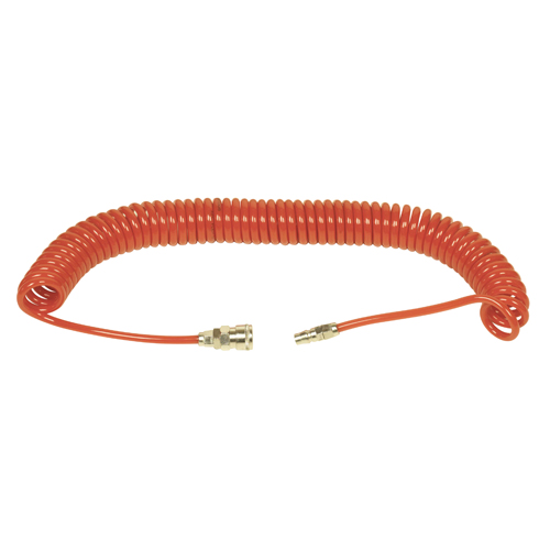 코리아뉴매틱 코일에어호스 우레탄호스 적색 8x5x7.5M 커플러 - 상품 이미지