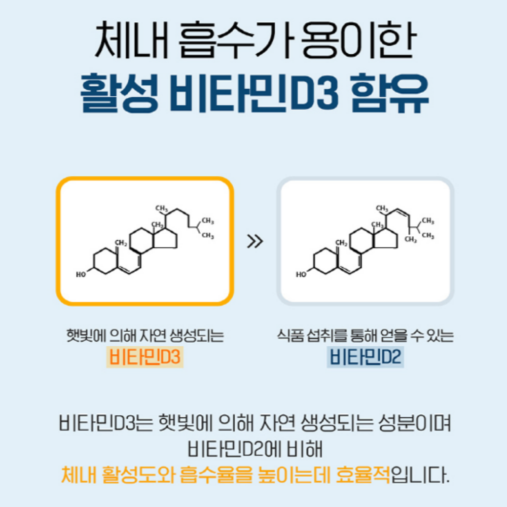 닥터브라이언 비타민D 2000IU 미니캡슐 연질캡슐 알작은 이미지 8