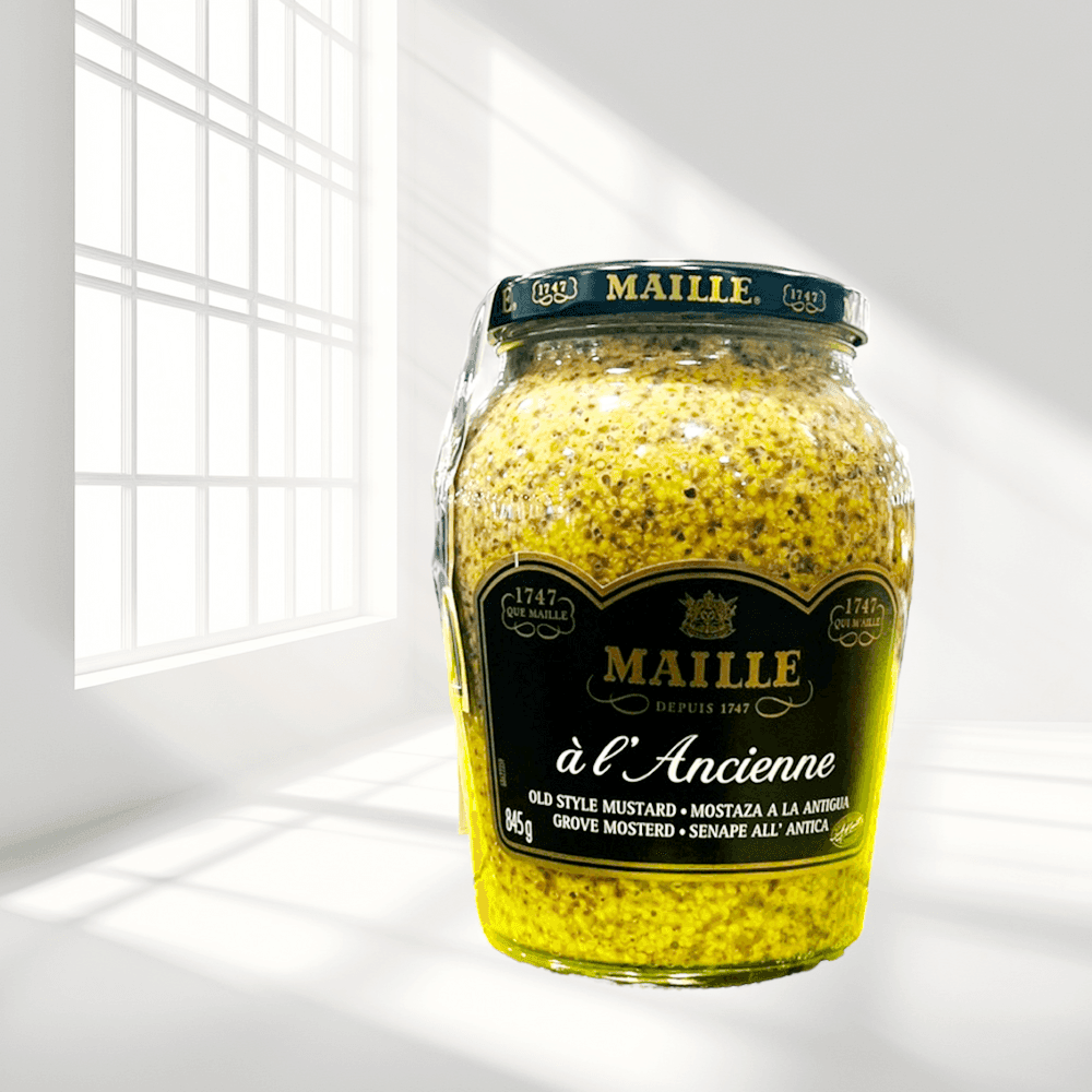 홀그레인 머스타드 마이어 올드스타일 MAILLE 씨겨자 845g 1개 : 플라워진스