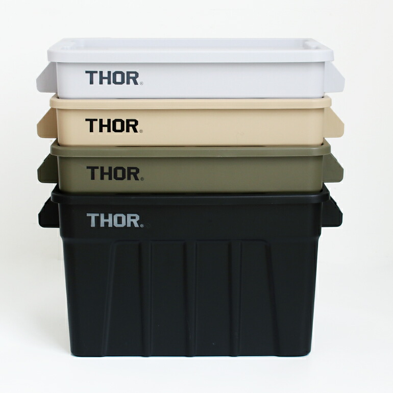 토르 Thor 컨테이너 토트 박스 22L 뚜껑 세트 365122COC 4컬러 - 상세 이미지 2