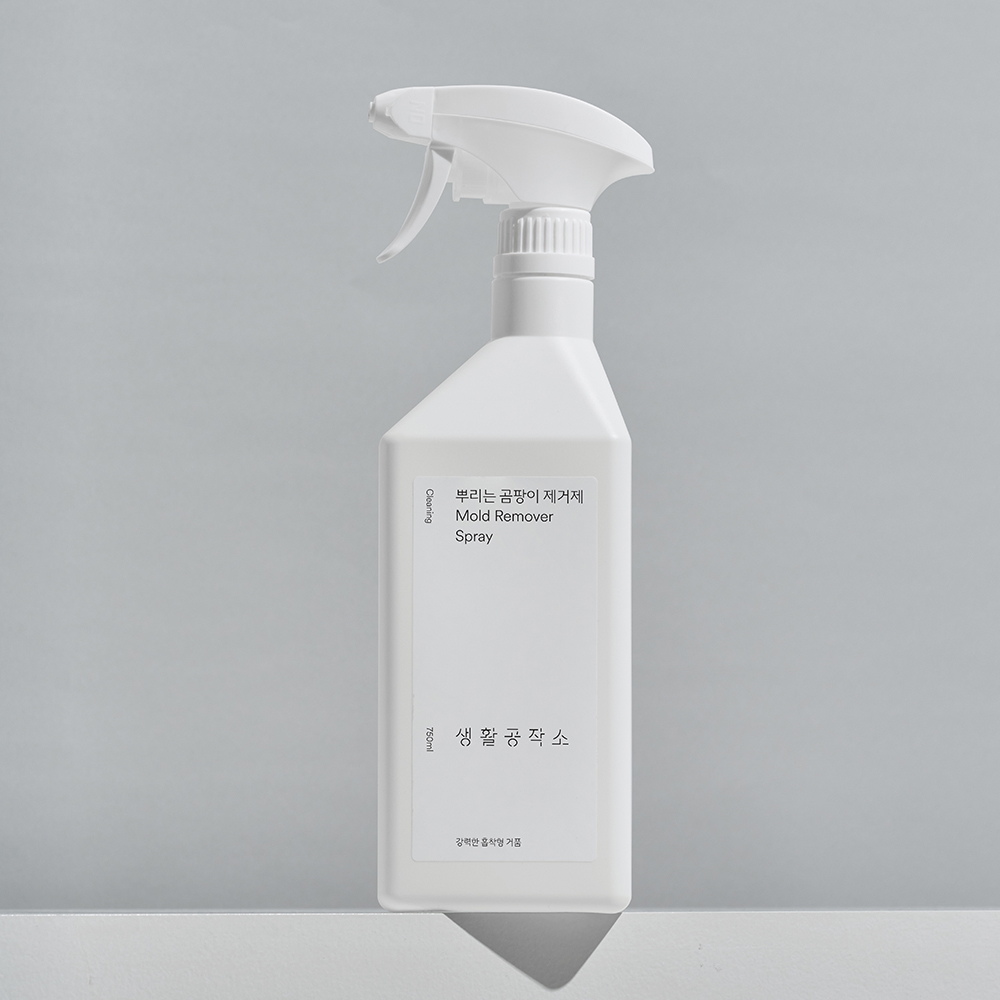 생활공작소 뿌리는 곰팡이제거제 750ml 1개 제품 이미지
