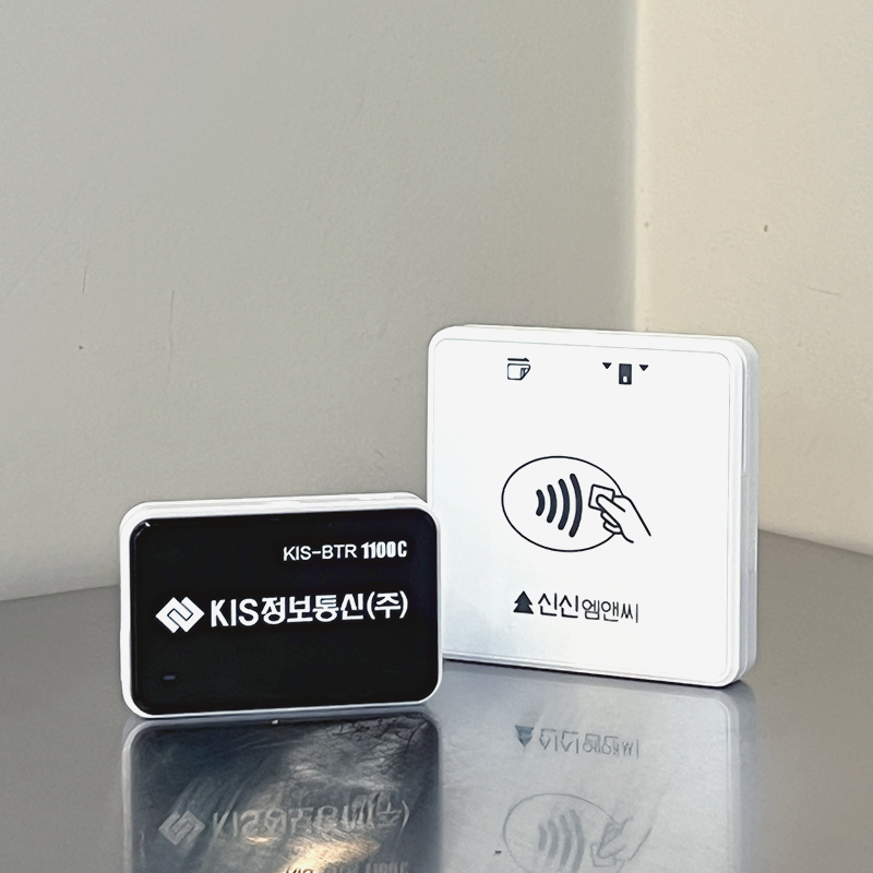 블루투스 무선 카드 단말기 휴대용 신용체크기 스마트 핸드폰 이동식 결제기 BTR1100