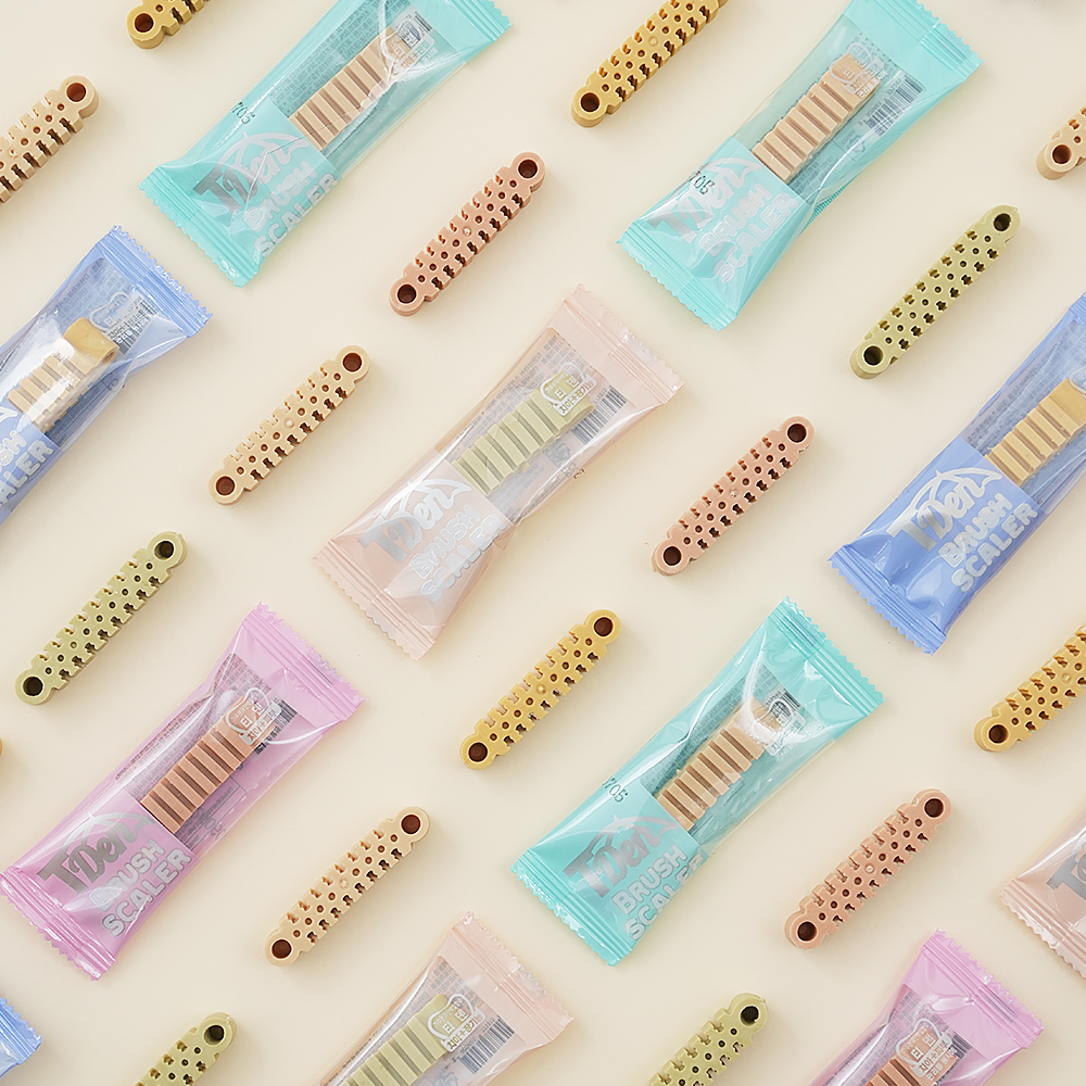 뉴트리오 티덴브러쉬 강아지 덴탈껌 50p + 50p