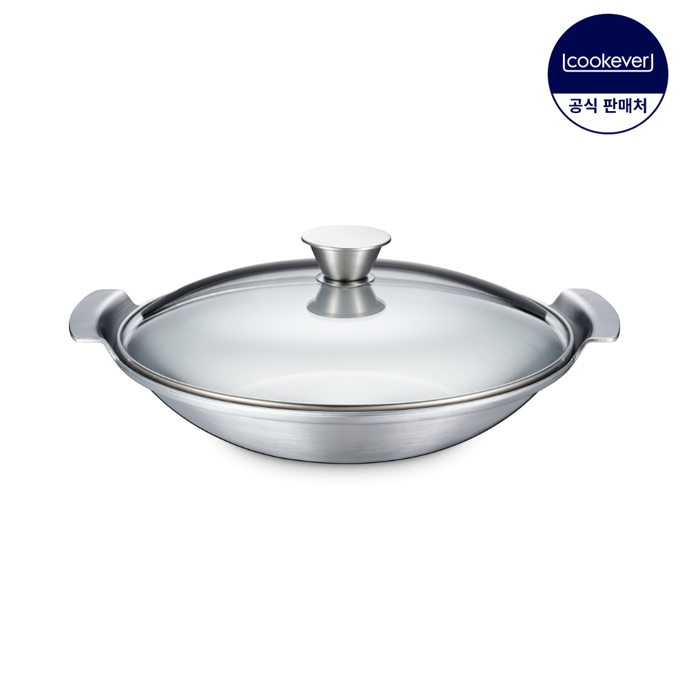 쿡에버 아로즈 인덕션 통5중 스텐 베이비웍 26cm