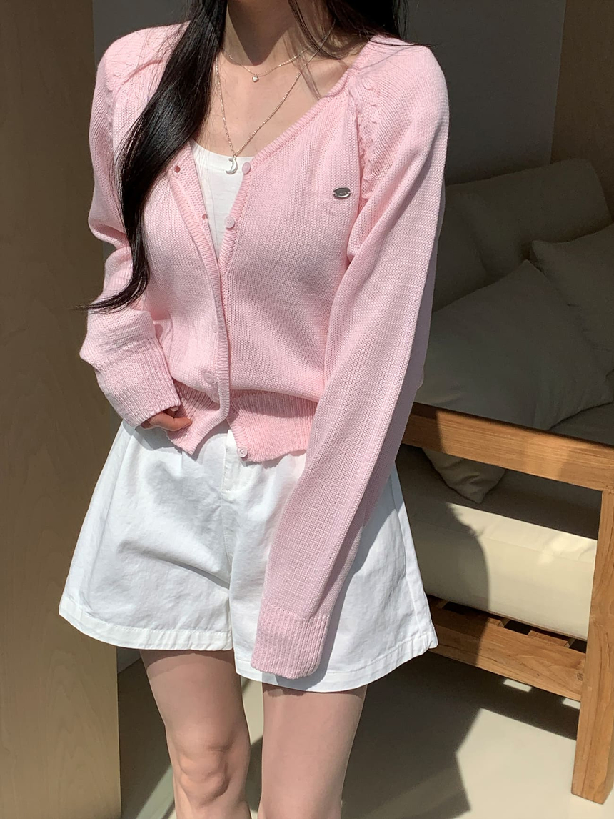 멜로우 팬던트 가디건 상세 이미지 3