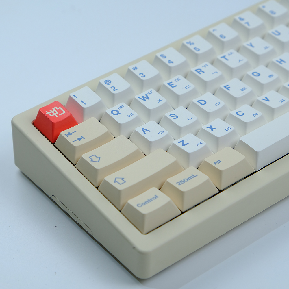 소이밀크 두유키캡 염료승화 체리 영문 PBT 1.7mm 기계식키보드 AULA 독거미 앱코 - 상세 이미지 4