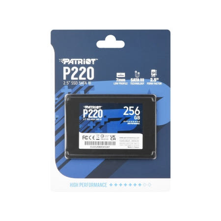 패트리어트 P220 256GB SSD SATA3 TLC