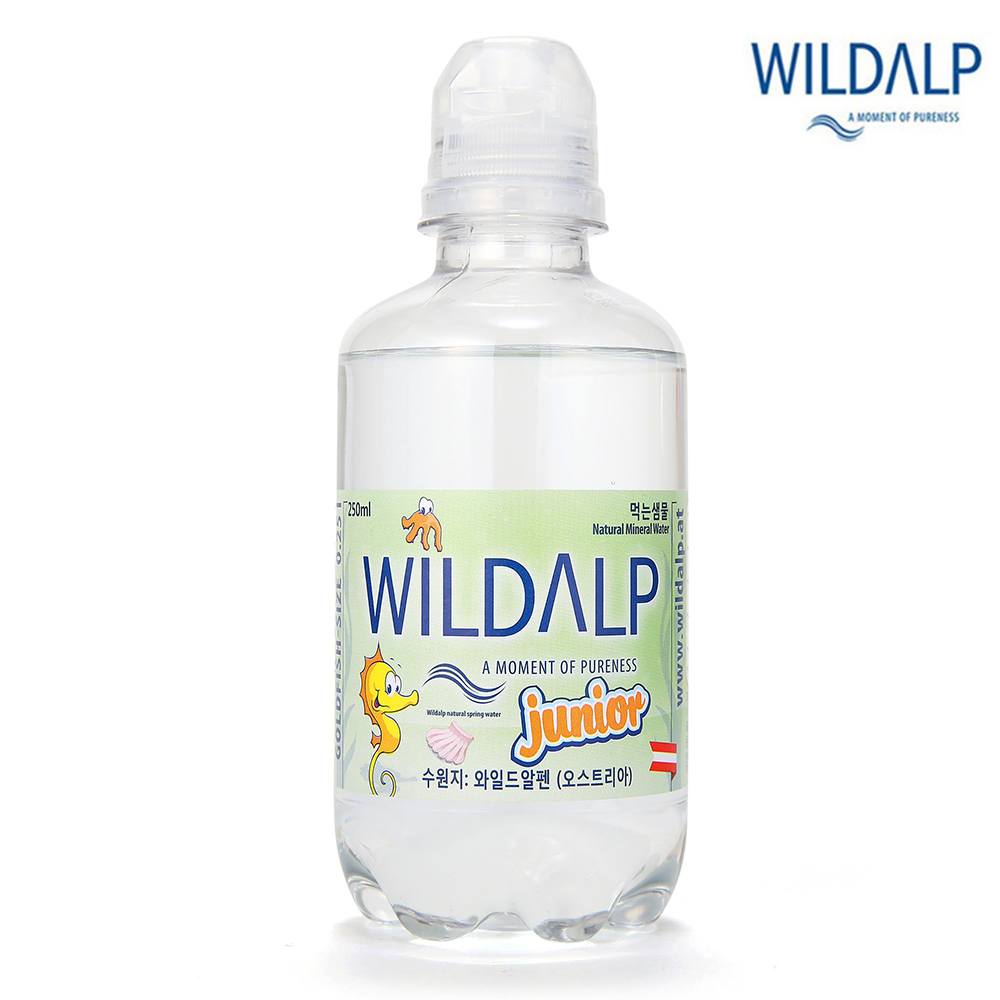 와일드알프 베이비워터 250ml 24개 유아 분유 생수 알프스 미네랄워터 - 상세 이미지 4