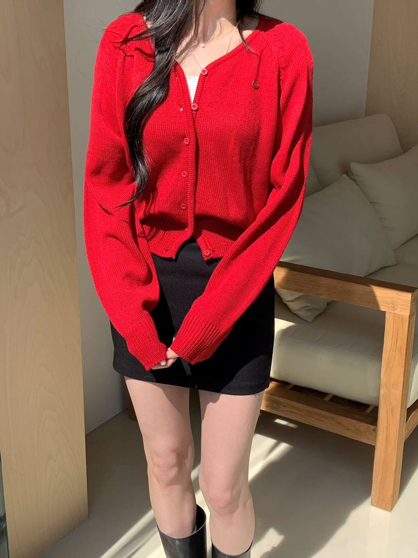 멜로우 팬던트 가디건 상세 이미지 33