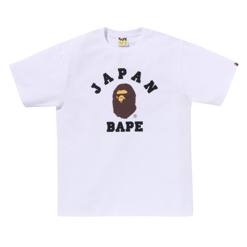 베이프 반팔티 JAPAN COLLEGE CITY TEE 3월 1주차 1L22-110-021 - 상품 이미지