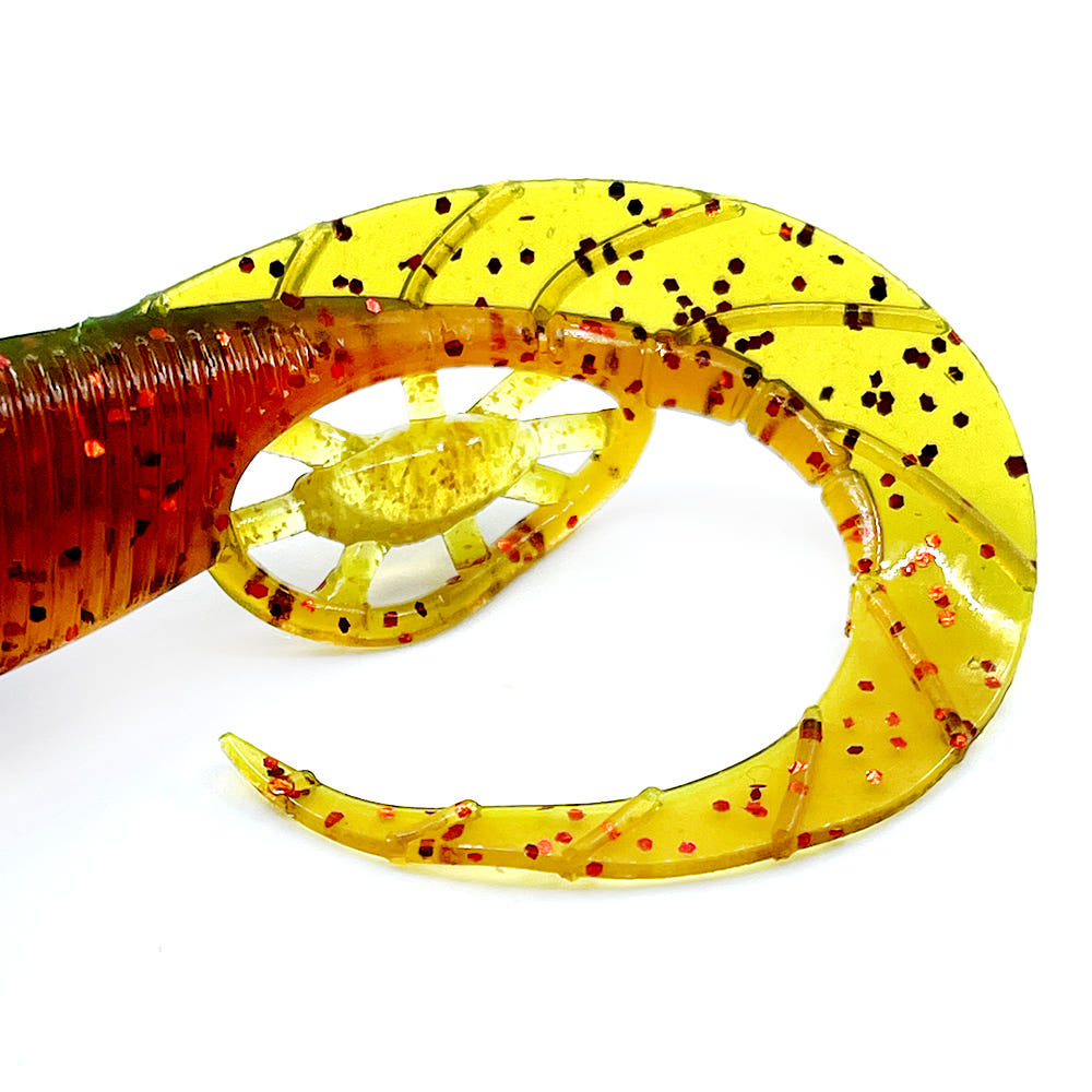 캣츠크로우 모비딕테일 광어다운샷웜 008 모터오일, 12.7cm(5인치) - 상세 이미지 5