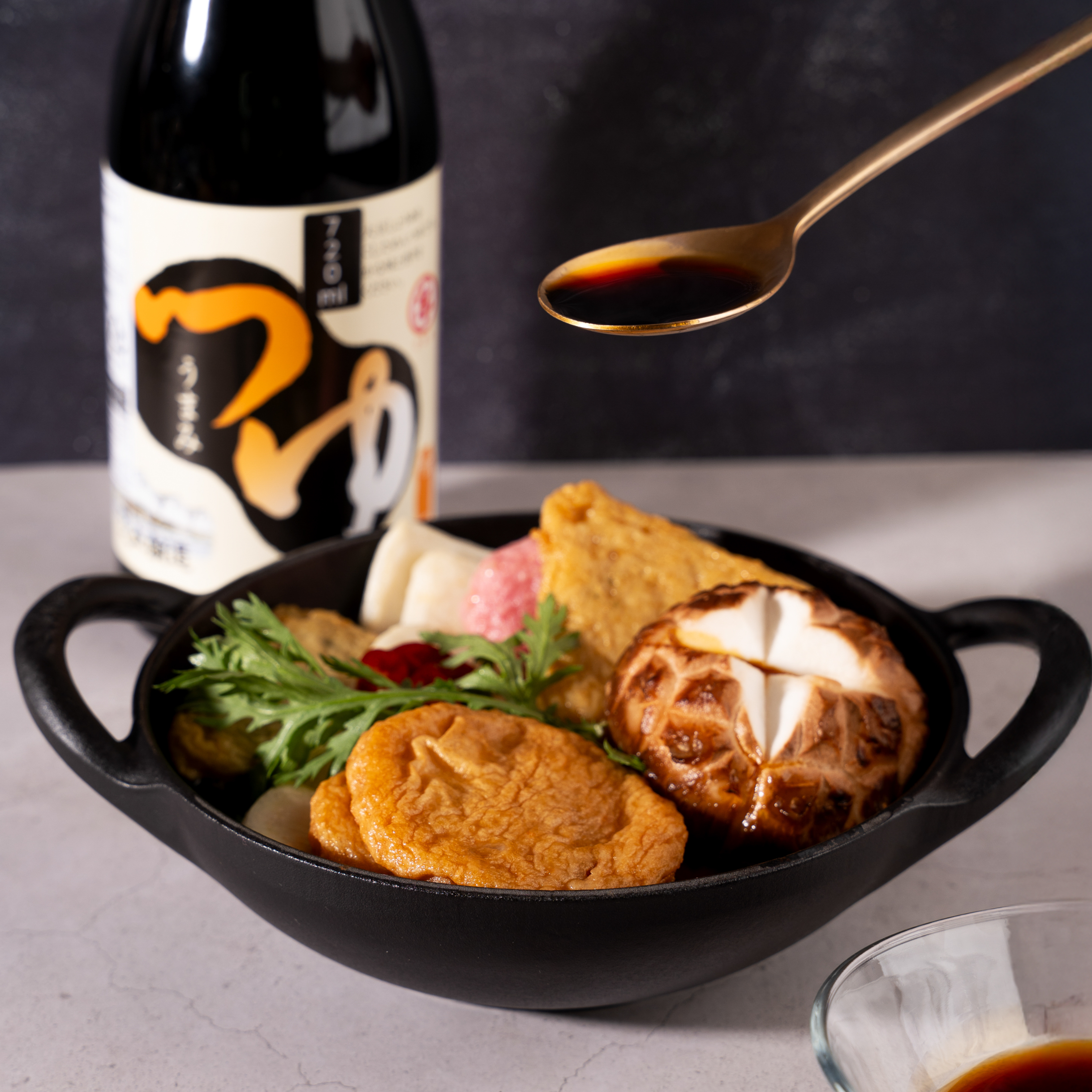 [아다치조조] 일본 5대 장인 간장 프리미엄 만능 멘쯔유 면쯔유 우동 모밀 소스 720ml - 상세 이미지 4
