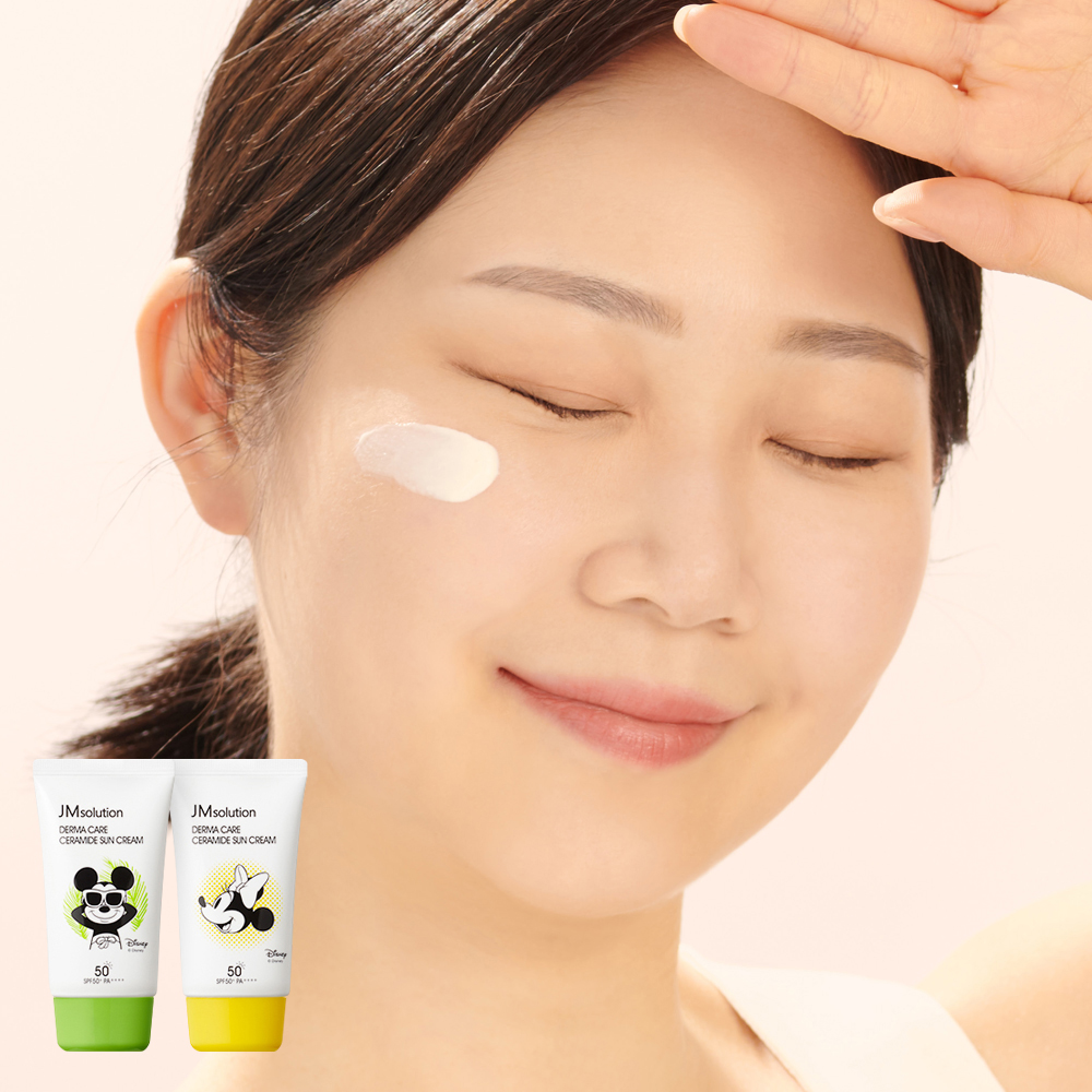 제이엠솔루션 디즈니 더마 케어 세라마이드 선 크림 (SPF50+) 50ml, 1개 - 상세 이미지 5