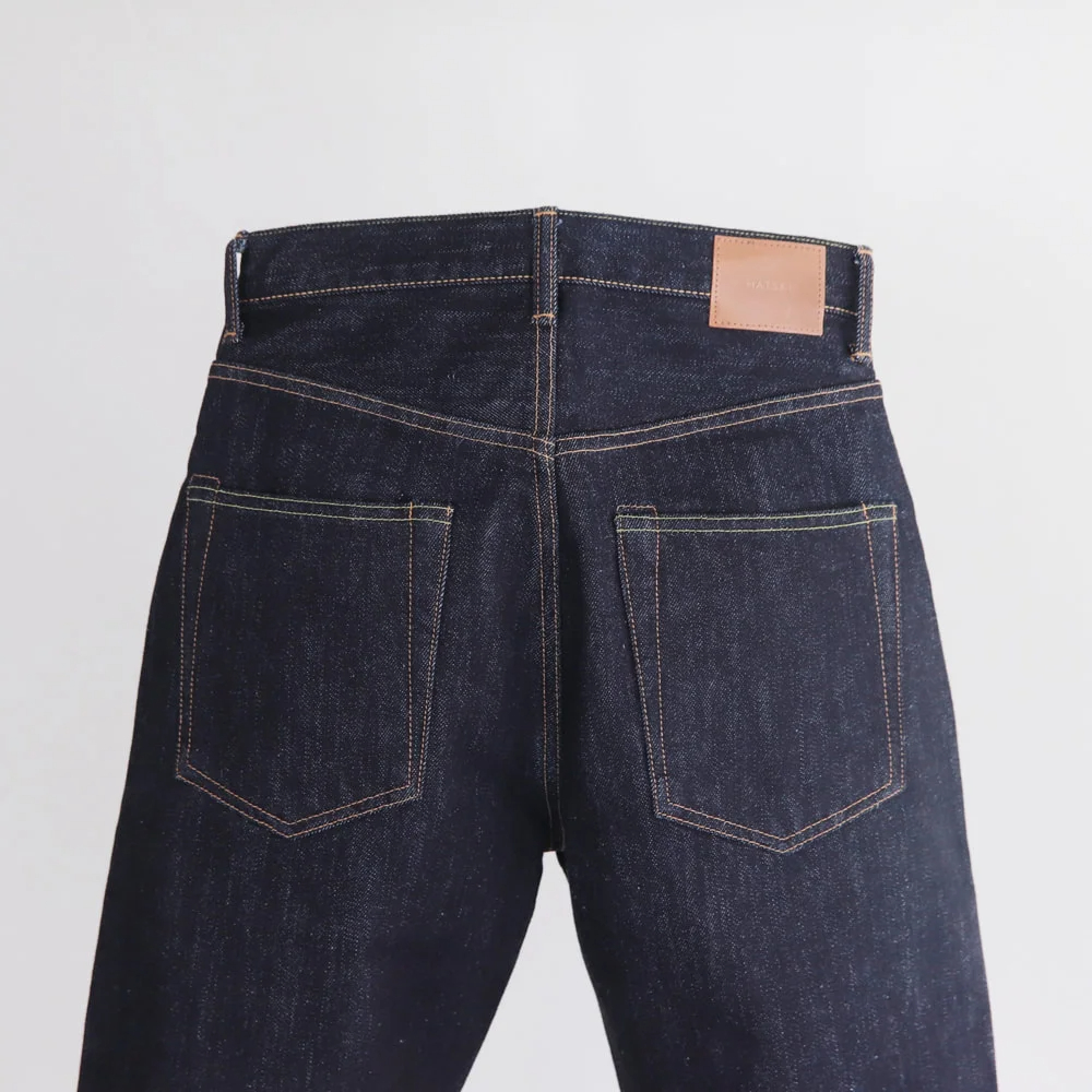 하츠키 HATSKI 루즈 테이퍼드 데님 팬츠 15.6oz HTK-22001 이미지 8