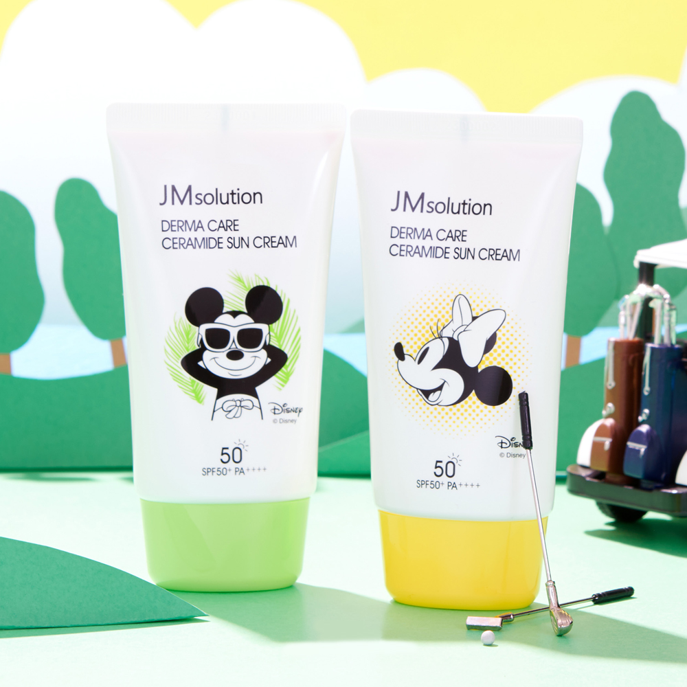 제이엠솔루션 디즈니 더마 케어 세라마이드 선 크림 (SPF50+) 50ml, 1개 - 상품 이미지