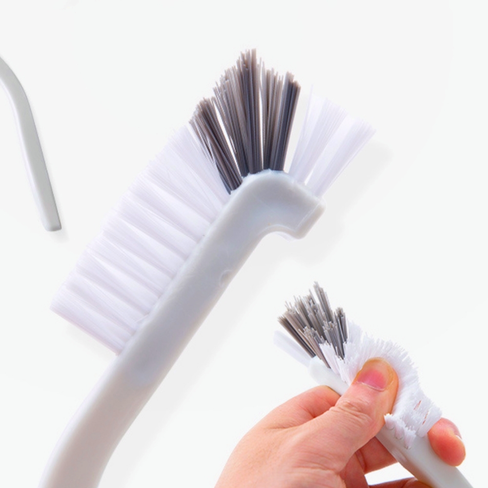 얇은솔 화장실코너브러쉬 수전틈새청소솔 ㄱ자청소브러쉬 1개입