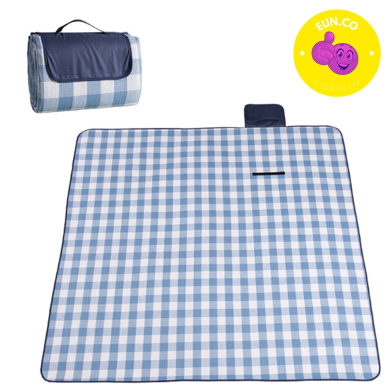 체크 피크닉 돗자리 매트 가방타입 경량 방수