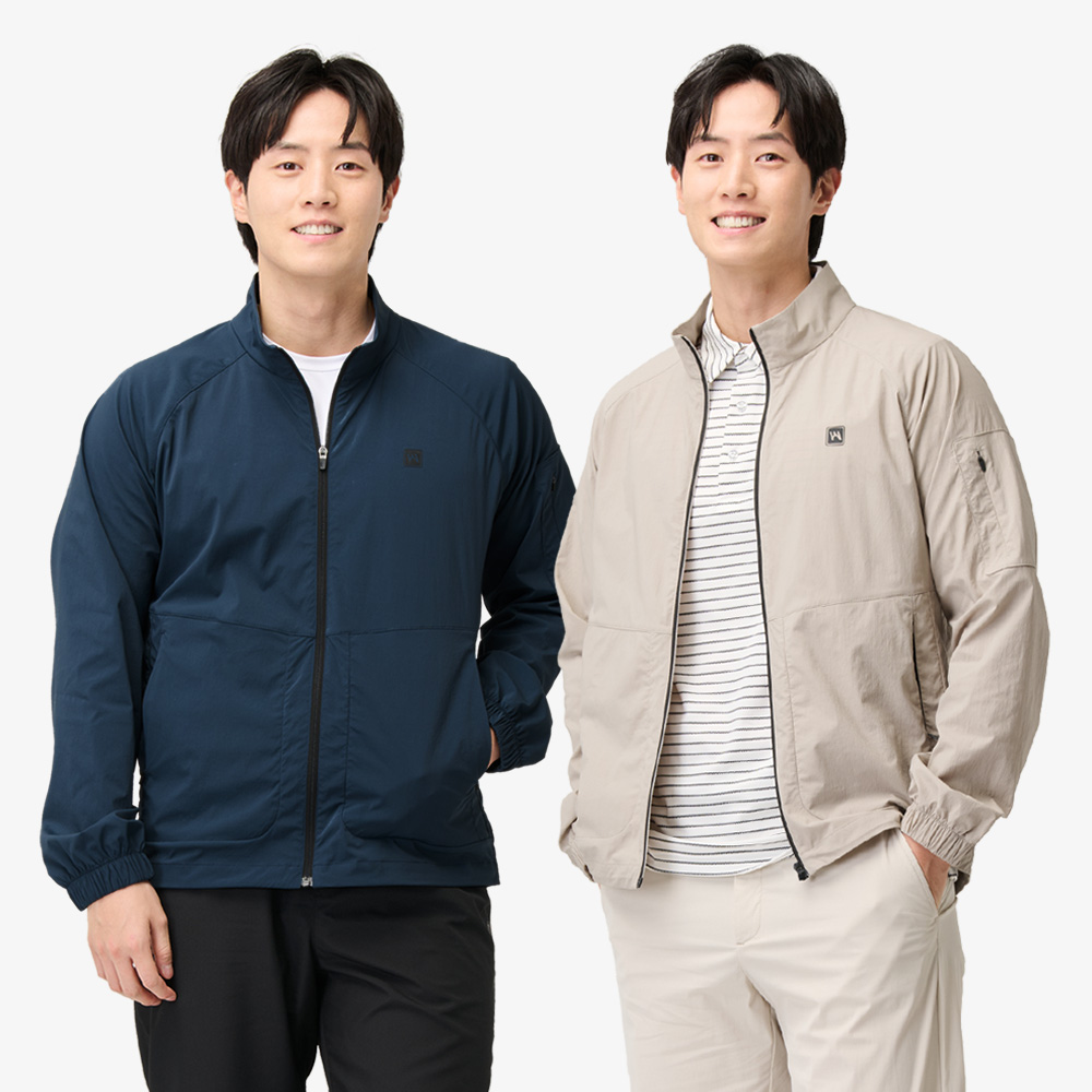 남성 레저형 우븐 자켓 Q125-4301-02 - 상품 이미지