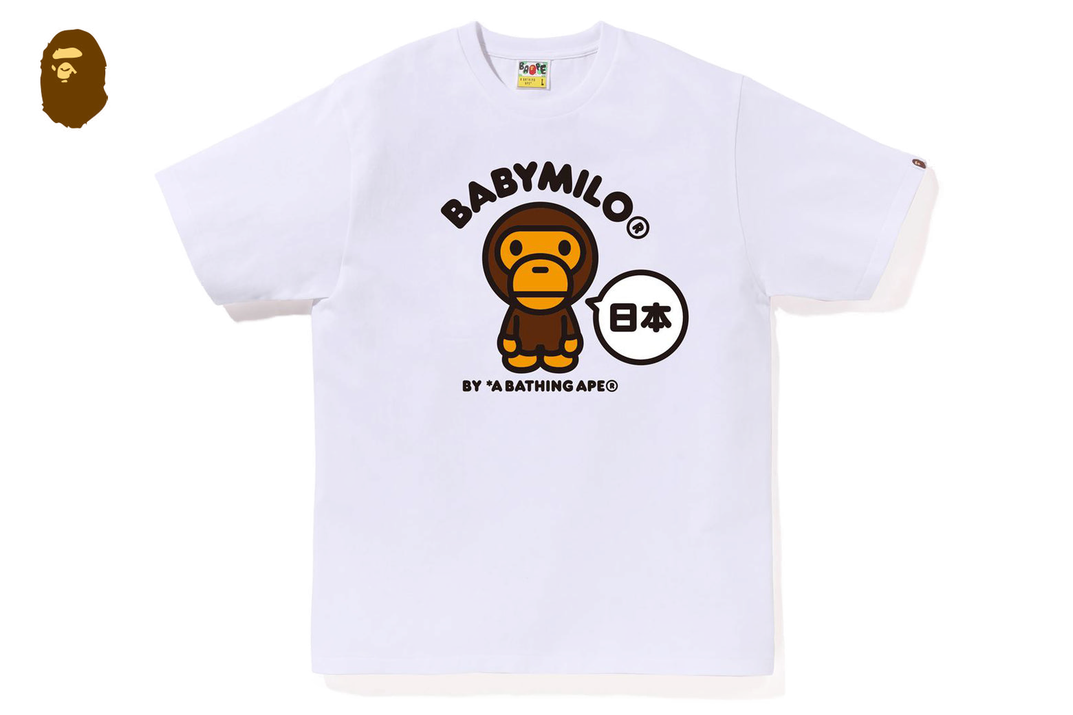 베이프 반팔티 JAPAN BABY MILO TEE #2 3월 1주차 2L22-110-006 - 상세 이미지 2