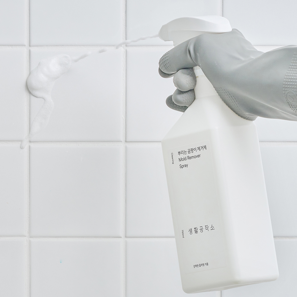 생활공작소 뿌리는 곰팡이제거제 750ml 1+1 이미지 4