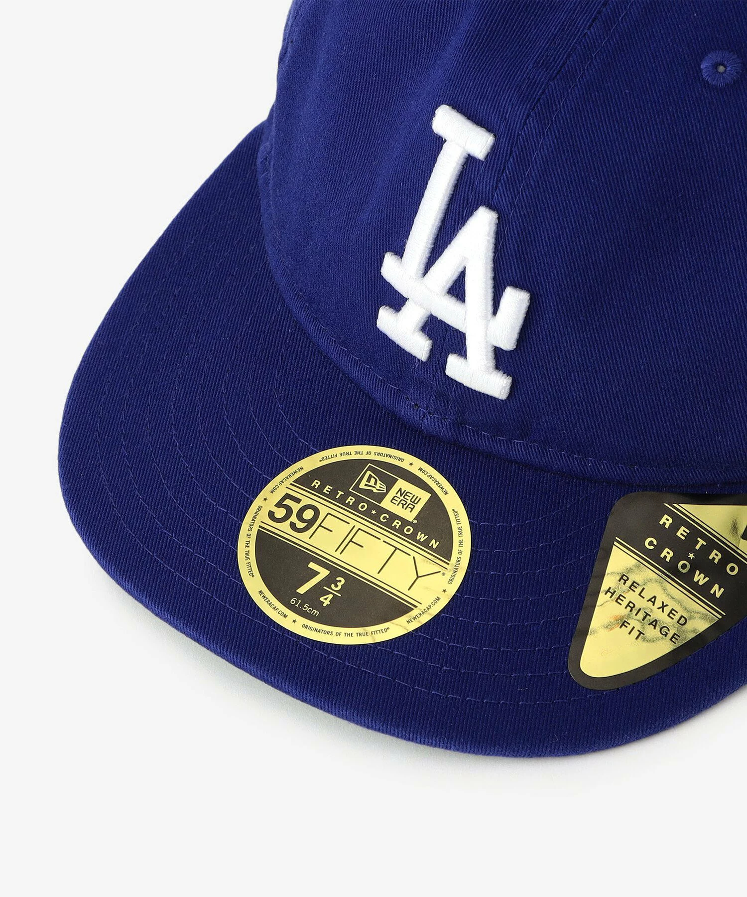 뉴에라 NEW ERA x 비샵 별주 다저스 59FIFTY 레트로 크라운 캡 모자 블루 - 상세 이미지 2