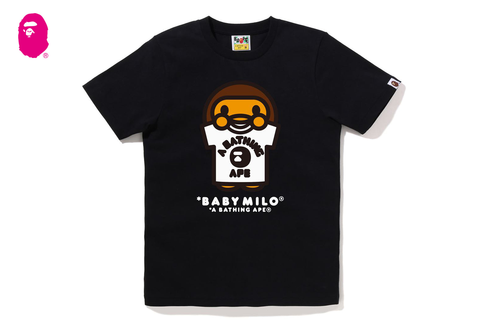 베이프 우먼즈 반팔티 BABY MILO COLLEGE TEE TEE 3월 1주차 2L30-210-022 - 상세 이미지 4