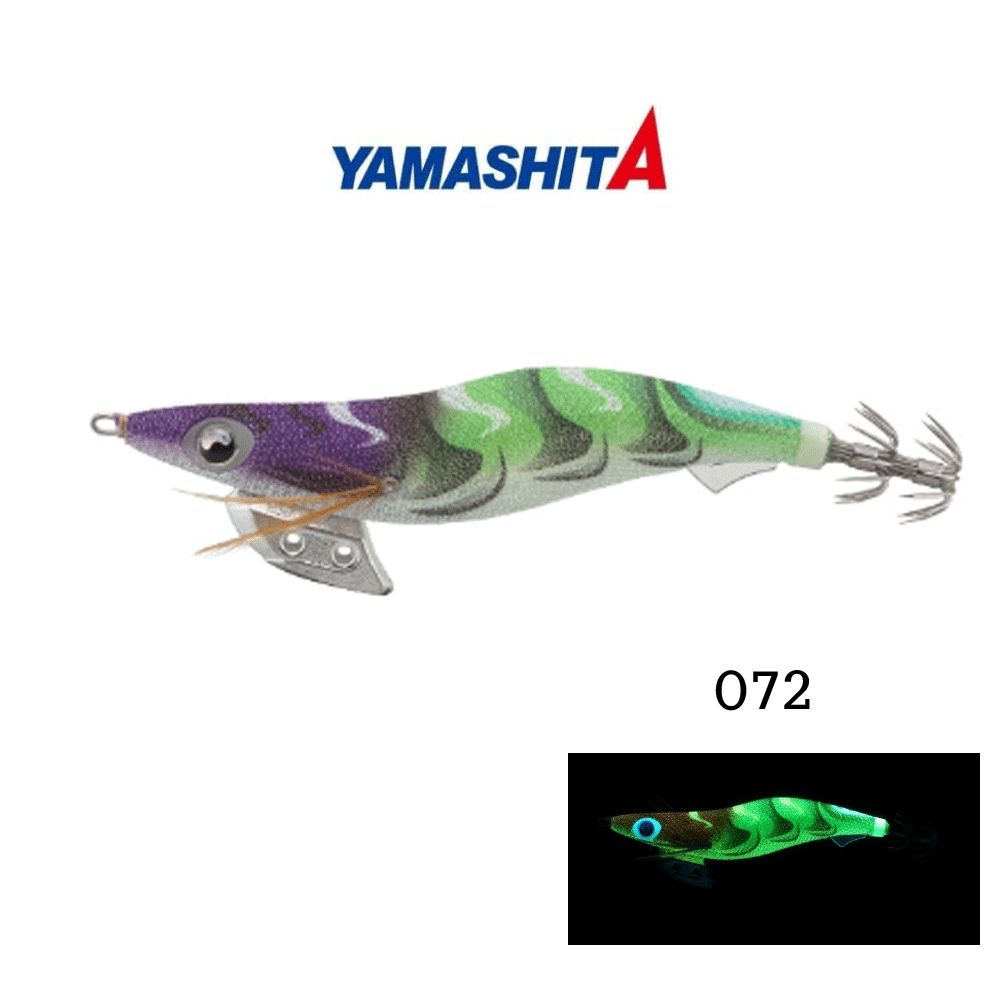 바다루어 야마시타 에기 왕 네온브라이트 무늬오징어 팁런 TR 수평 에깅 슷테 루어 072, 3.5호 - 메인 이미지